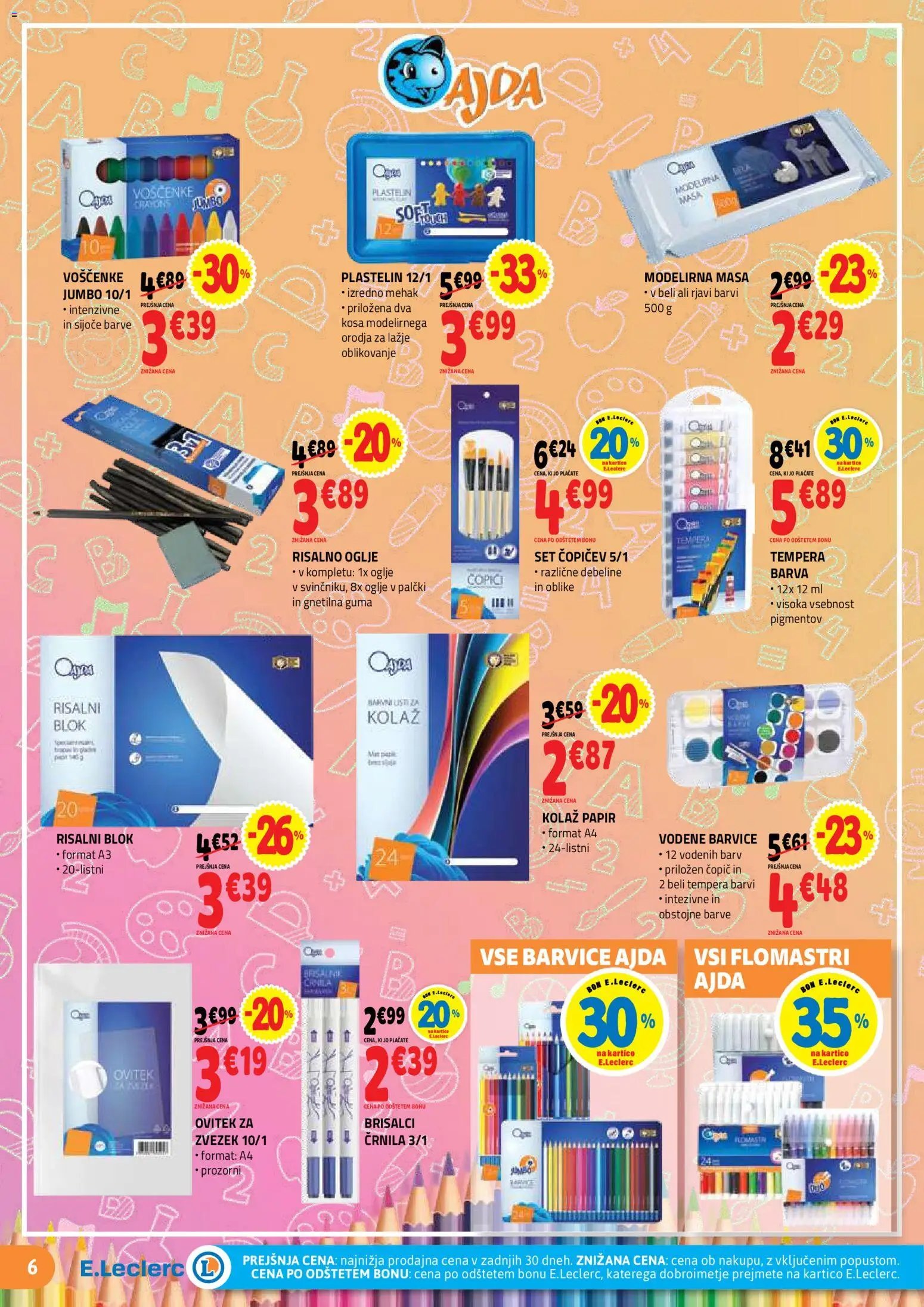 E.leclerc katalog vse za šolo
