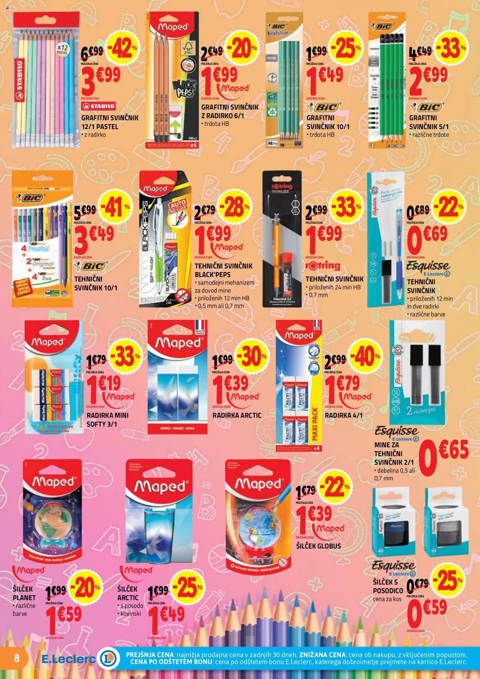E.leclerc katalog vse za šolo