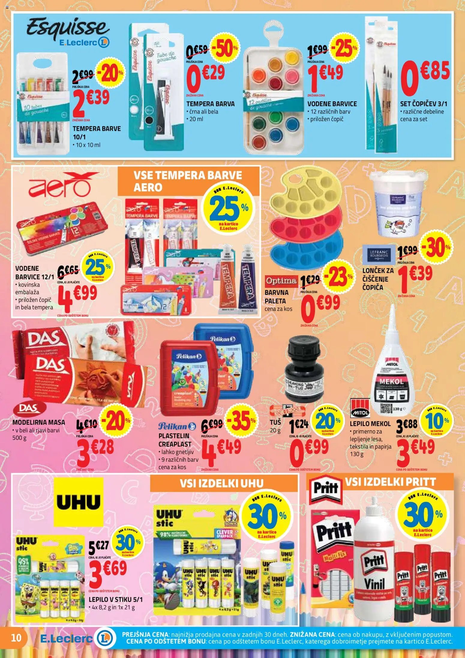 E.leclerc katalog vse za šolo