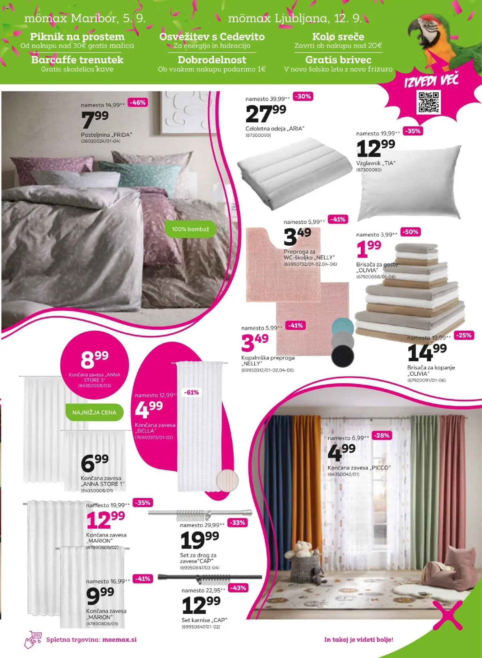 Mömax katalog -25% na neznižano pohištvo