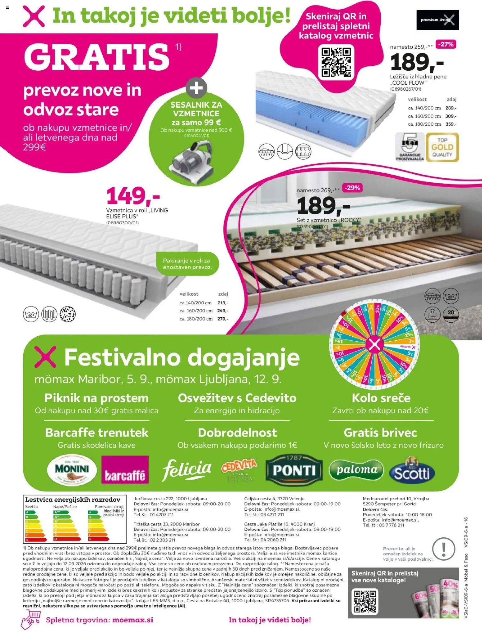 Mömax katalog -25% na neznižano pohištvo
