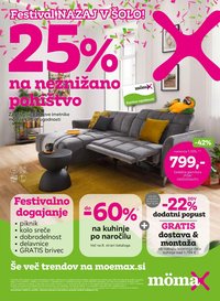Mömax katalog -25% na neznižano pohištvo