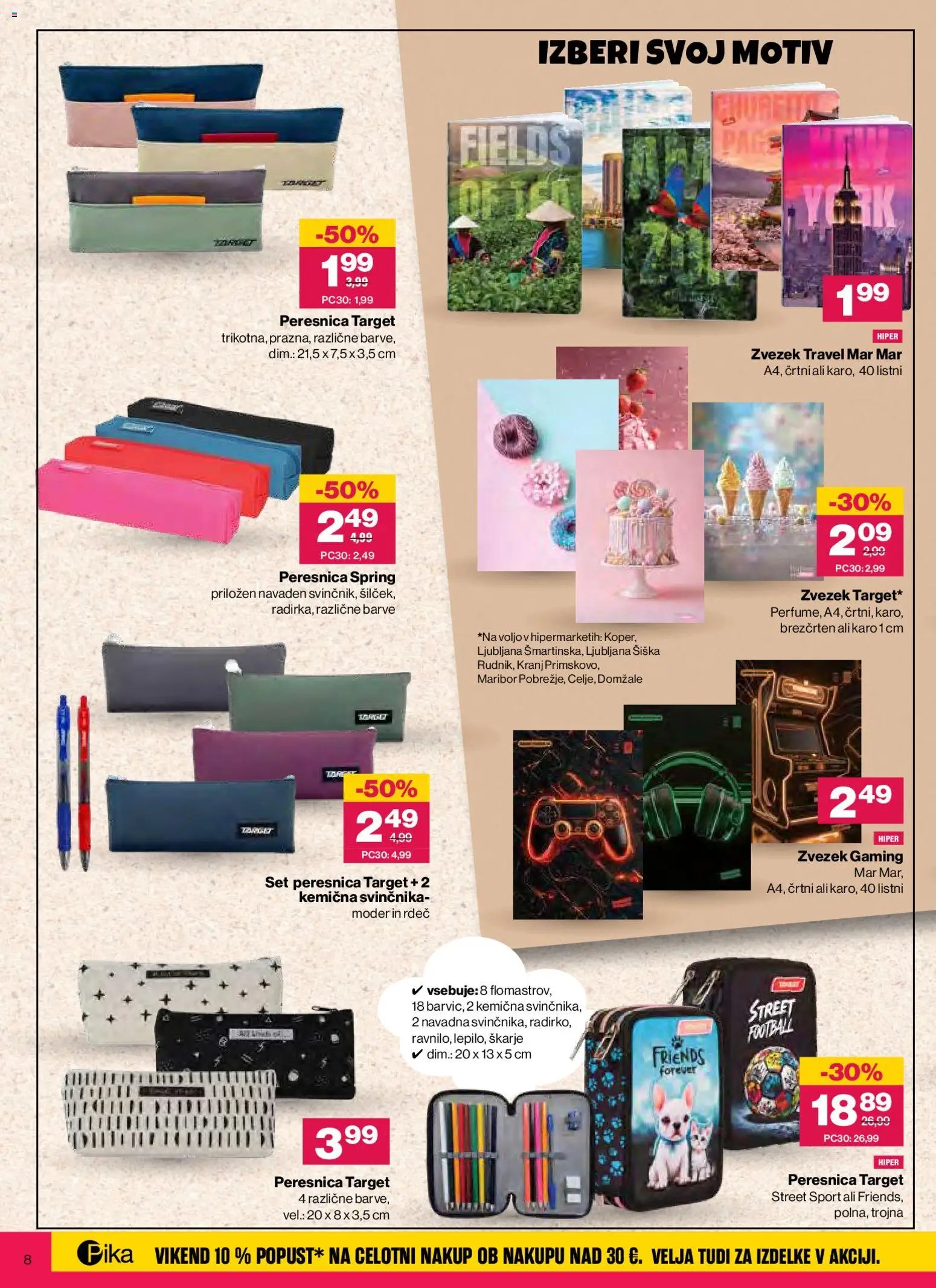 Mercator katalog veselo v šolo