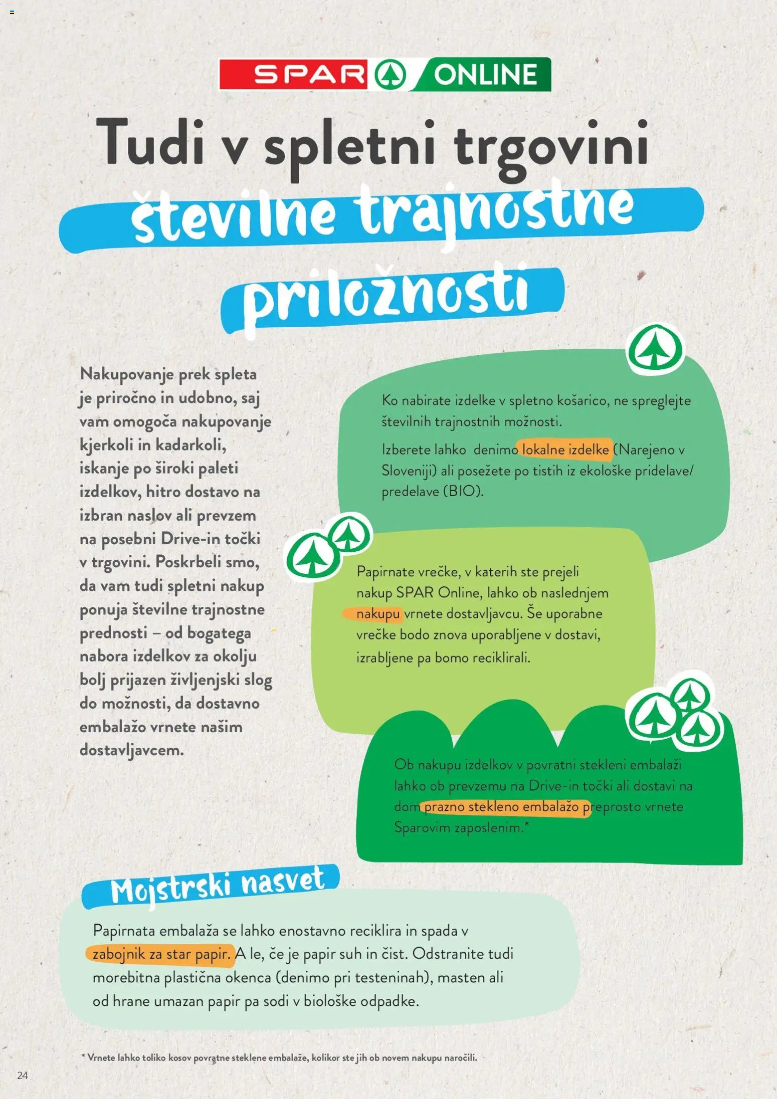 Spar katalog Trajnostni vodnik