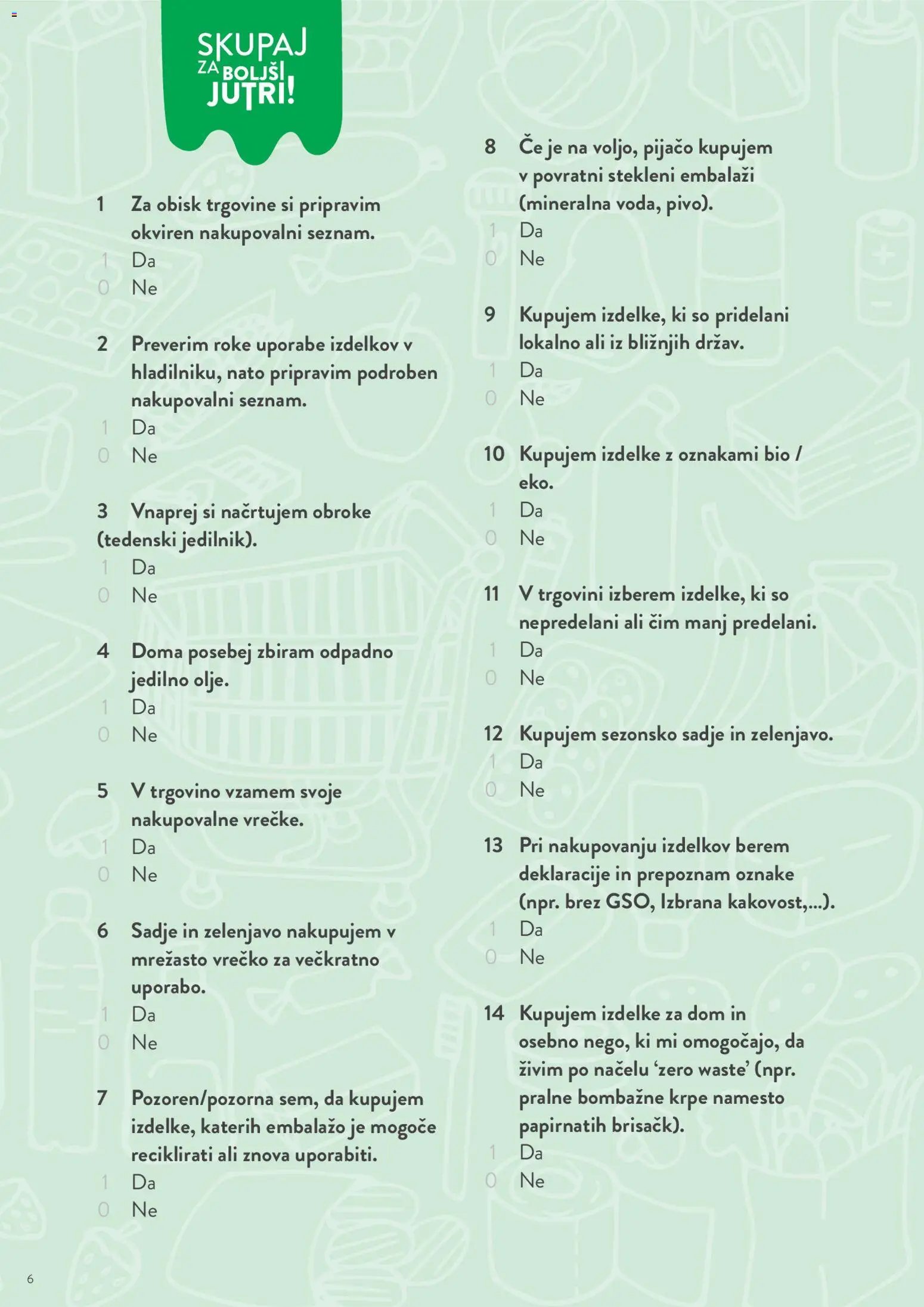 Spar katalog Trajnostni vodnik