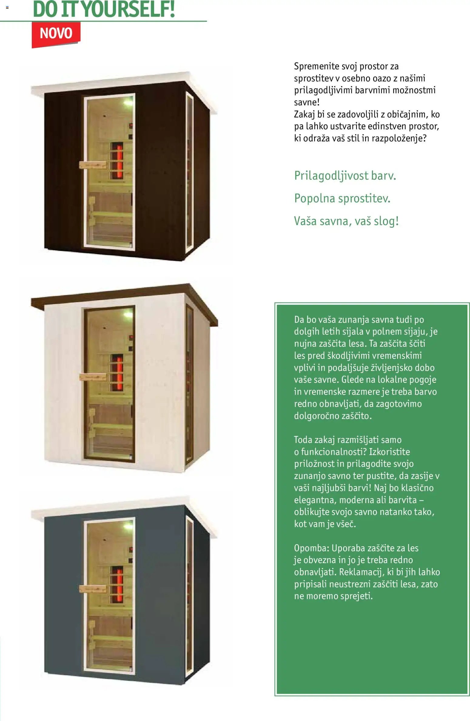 Jager - Katalog savne in masažni bazeni