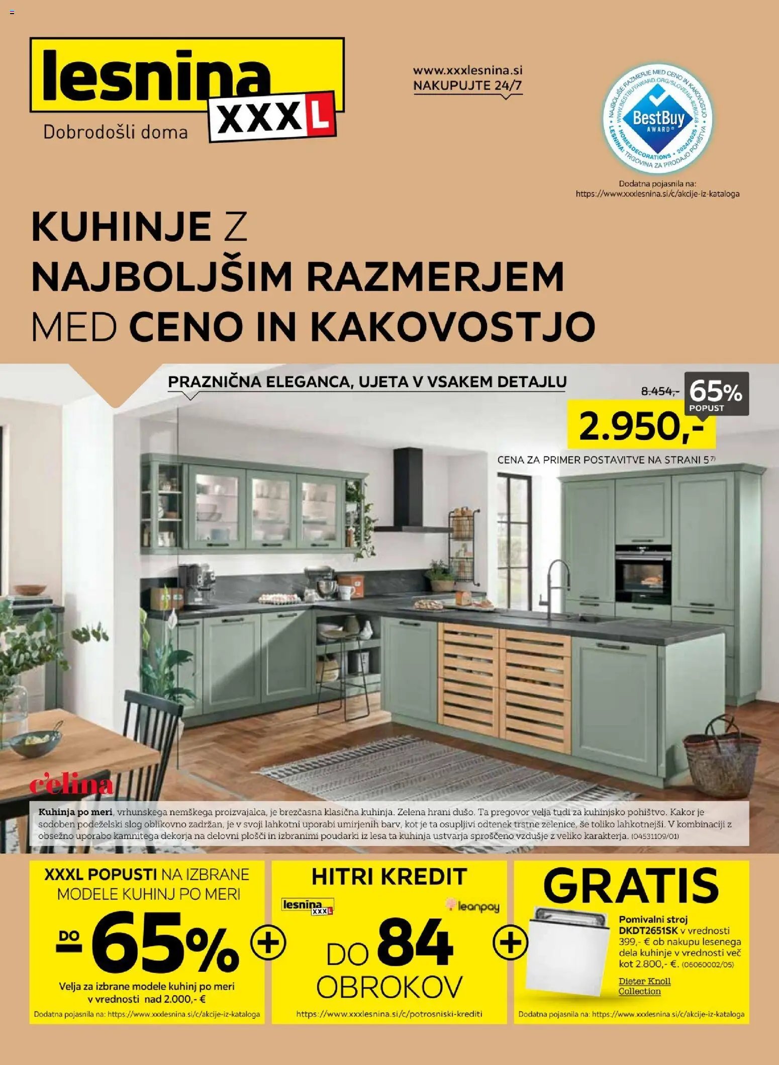 XXXL Lesnina katalog kuhinje (2025-12-01 - 2025-12-20)
