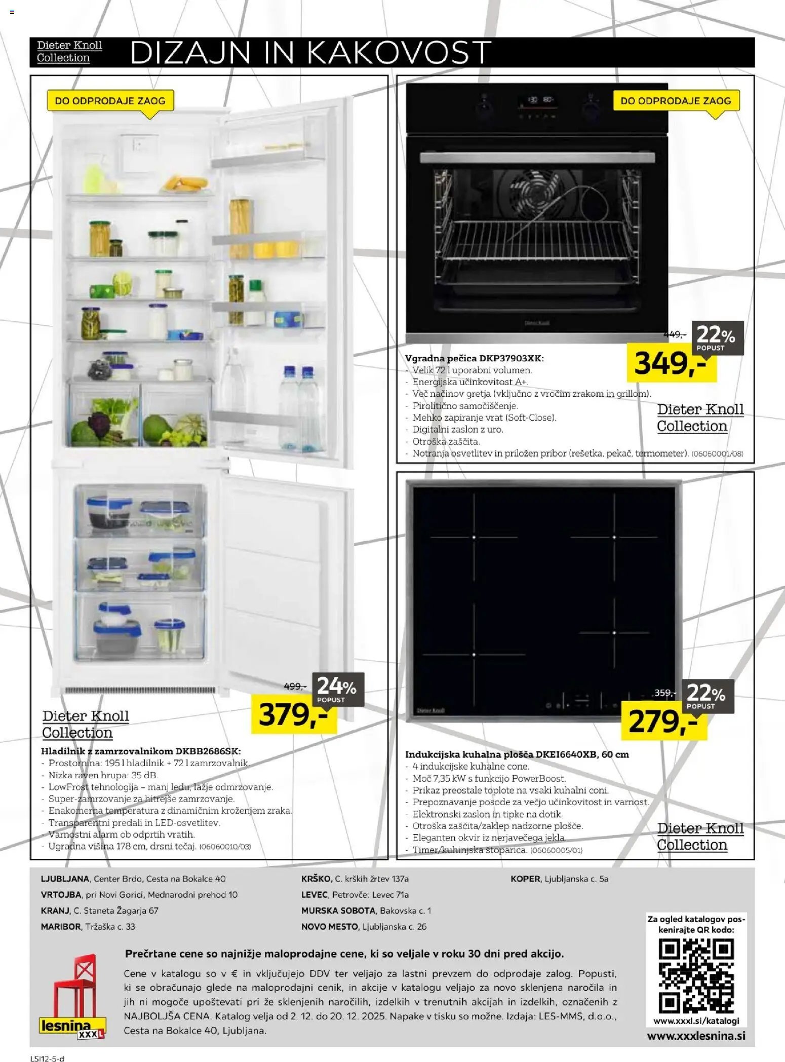 XXXL Lesnina katalog kuhinje (2025-12-01 - 2025-12-20)