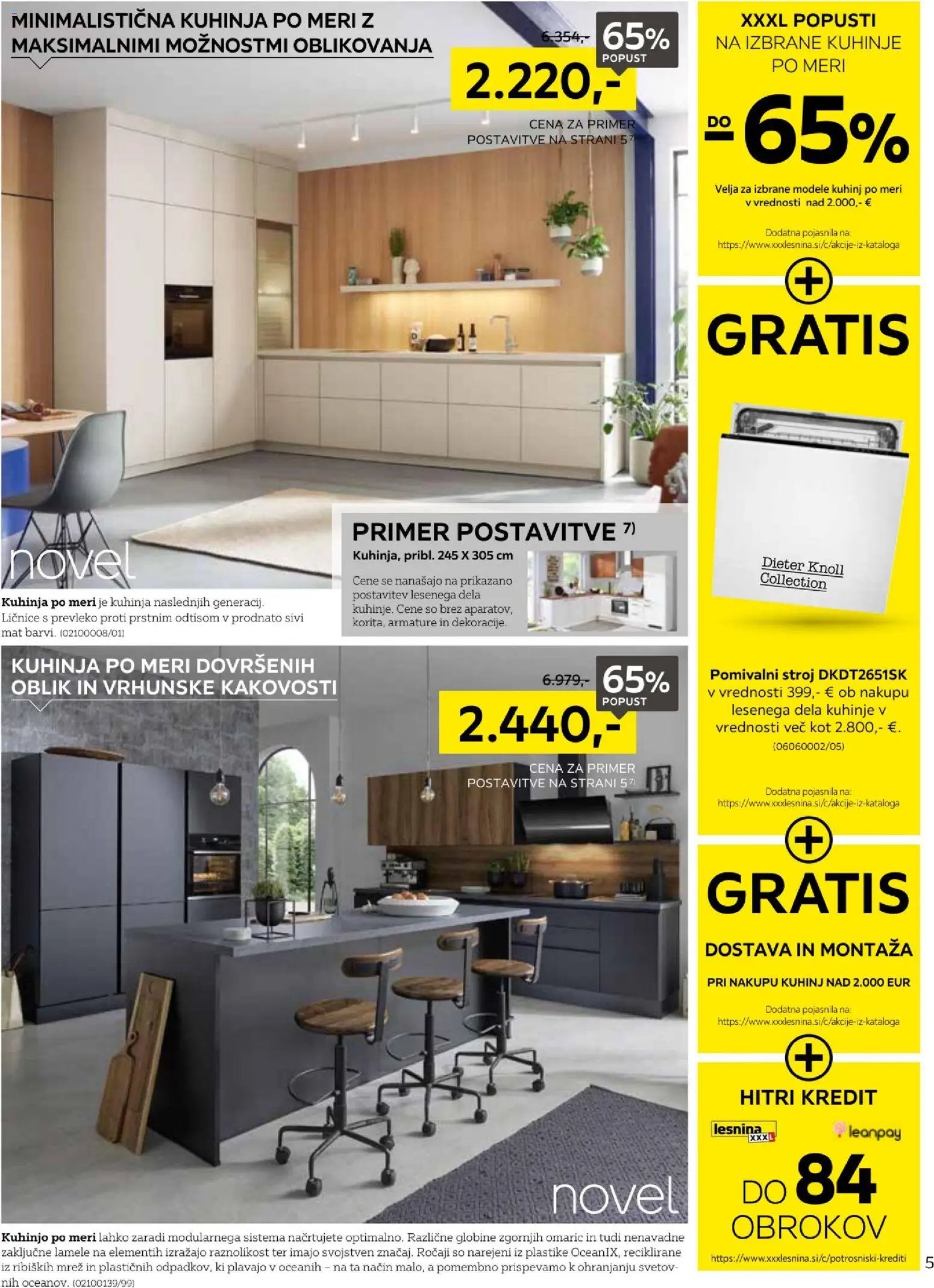 XXXL Lesnina katalog kuhinje (2025-12-01 - 2025-12-20)