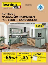 XXXL Lesnina katalog kuhinje (2025-12-01 - 2025-12-20)