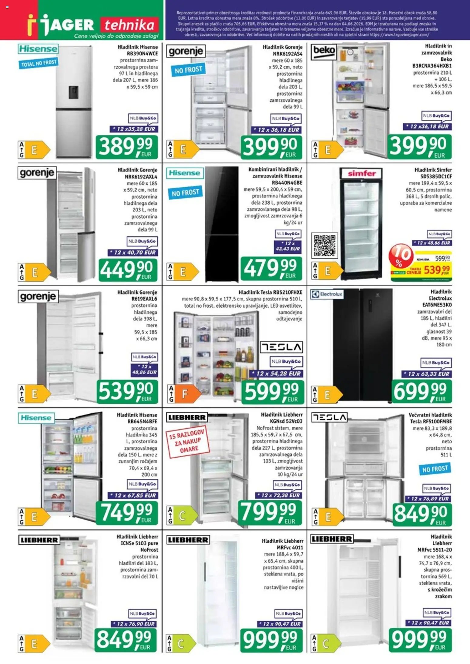 Jager Katalog - Tehnika