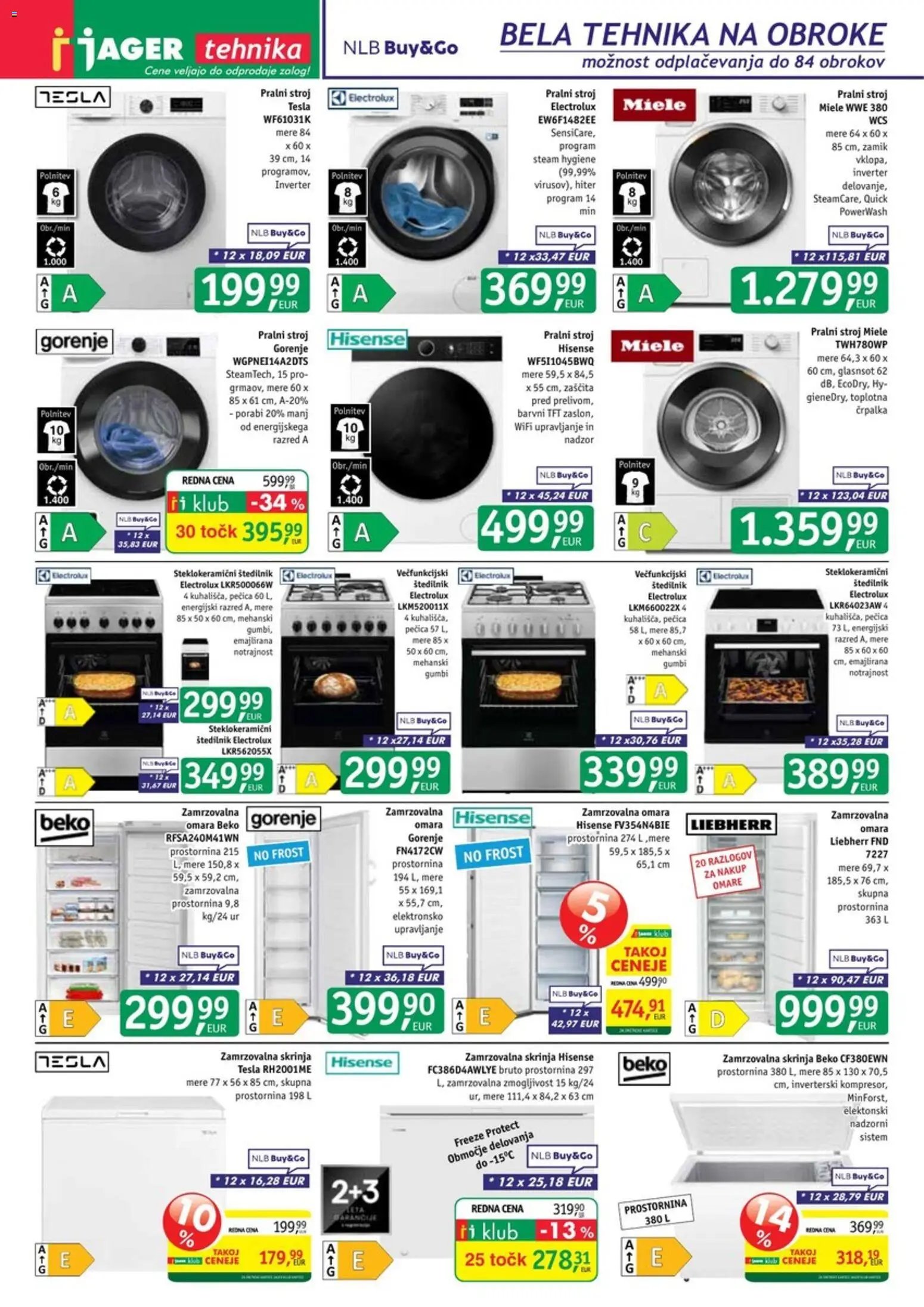 Jager Katalog - Tehnika