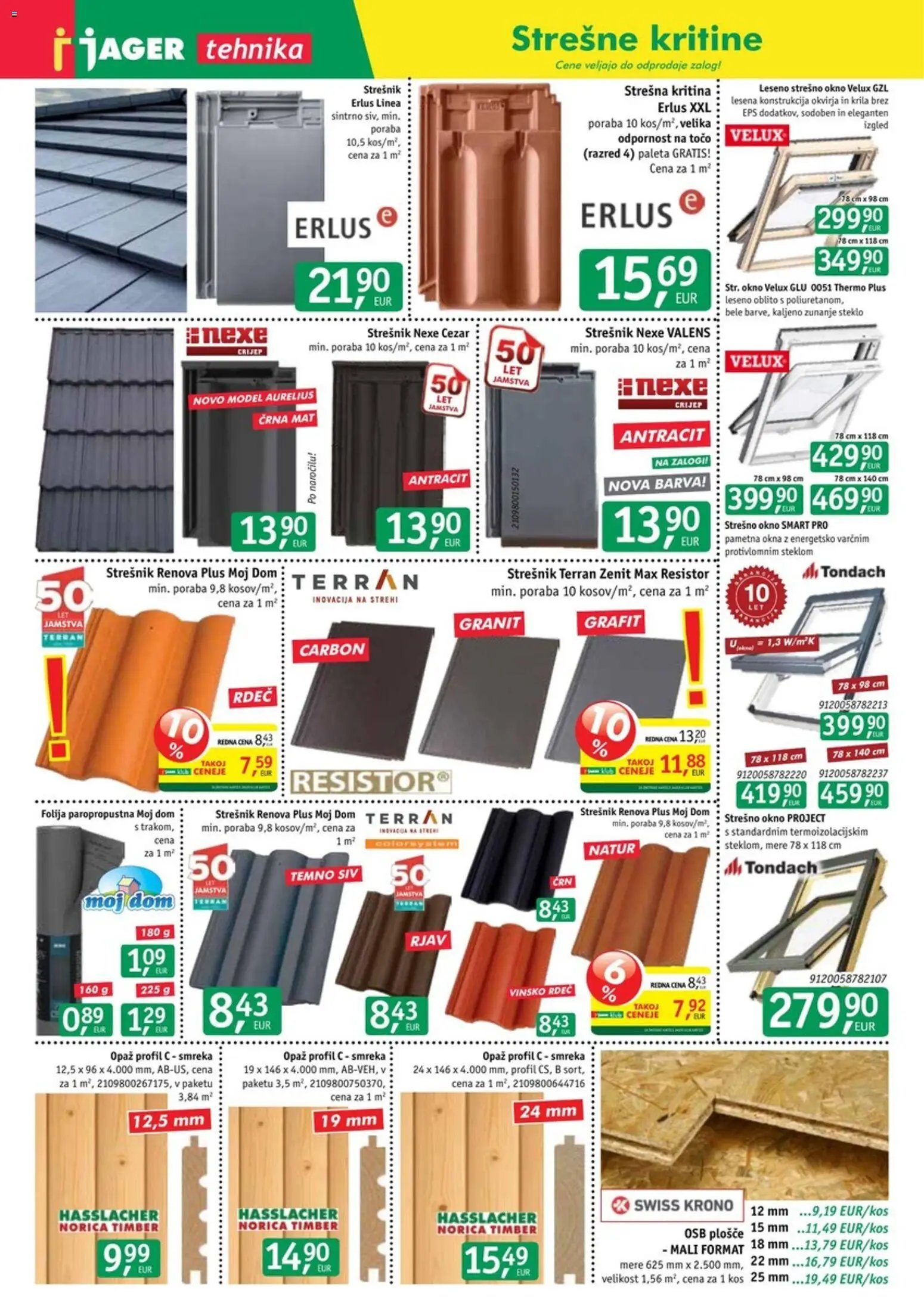 Jager Katalog - Tehnika