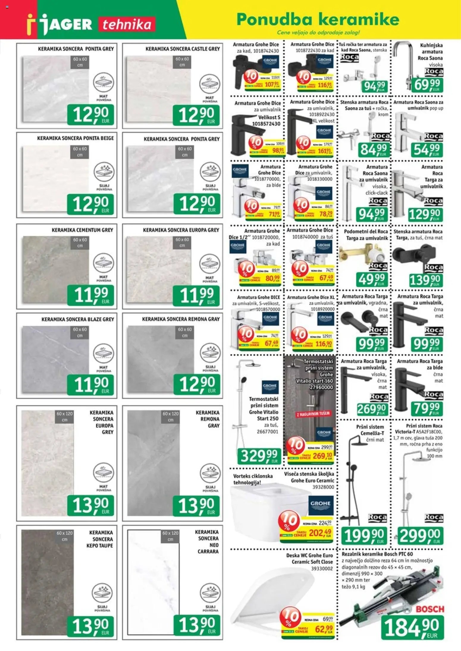 Jager Katalog - Tehnika
