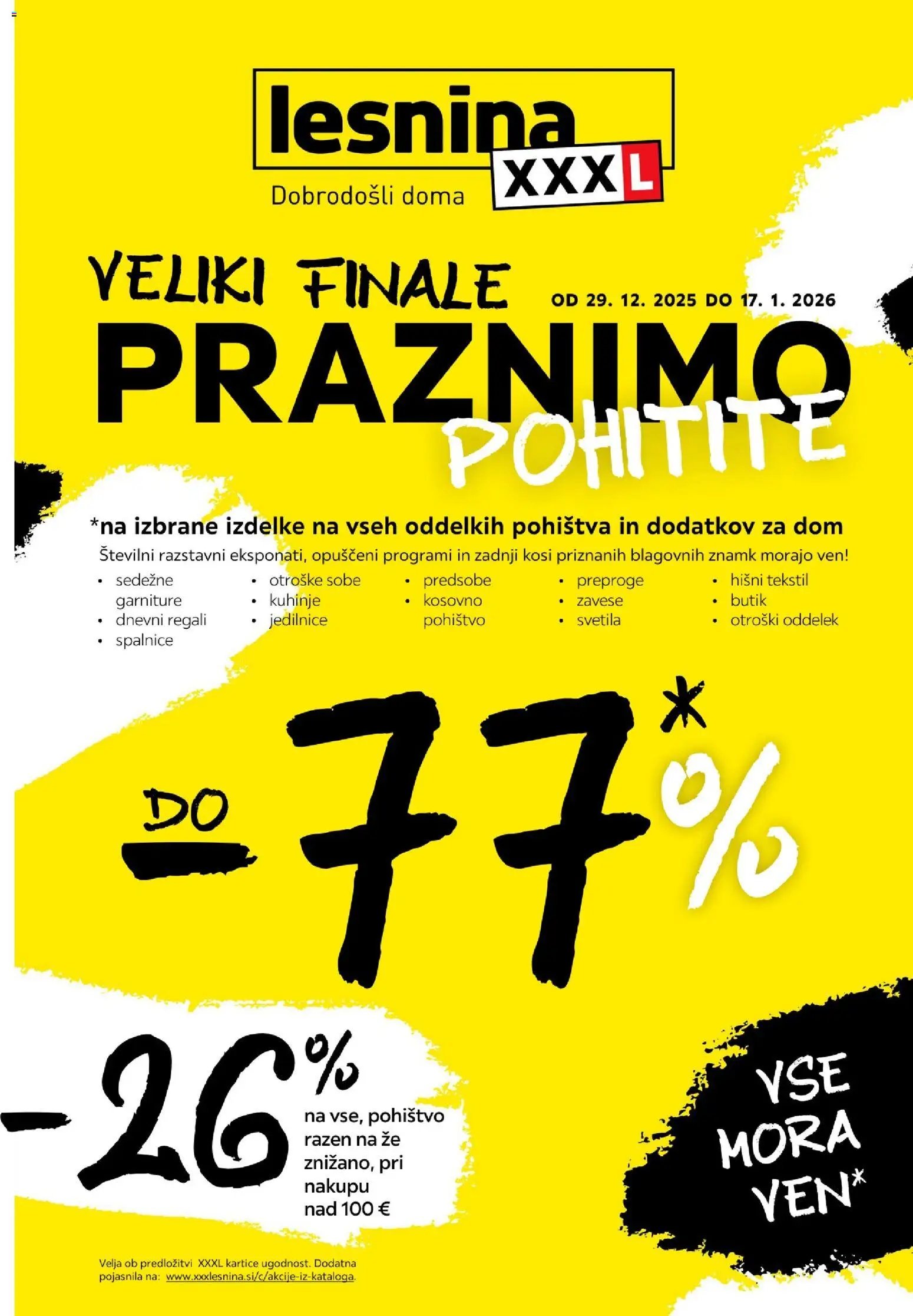 XXXL Lesnina katalog (2025-12-29 - 2026-01-17)