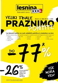XXXL Lesnina katalog (2025-12-29 - 2026-01-17)