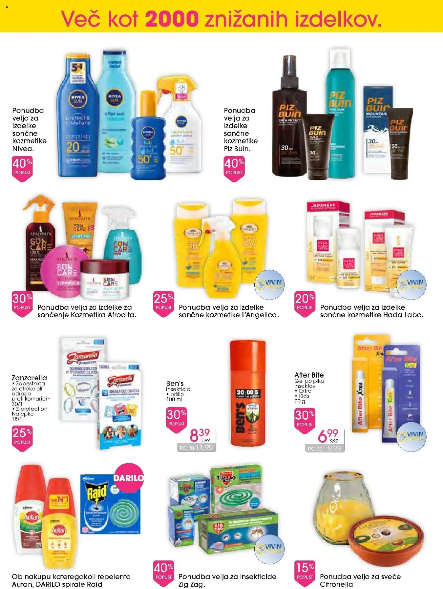 Tuš drogerija katalog