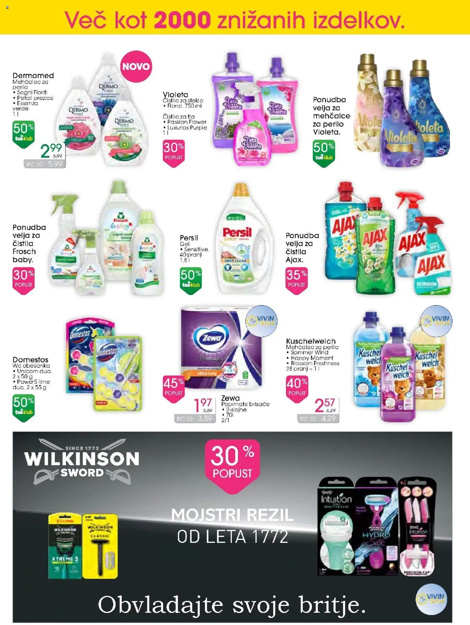 Tuš drogerija katalog
