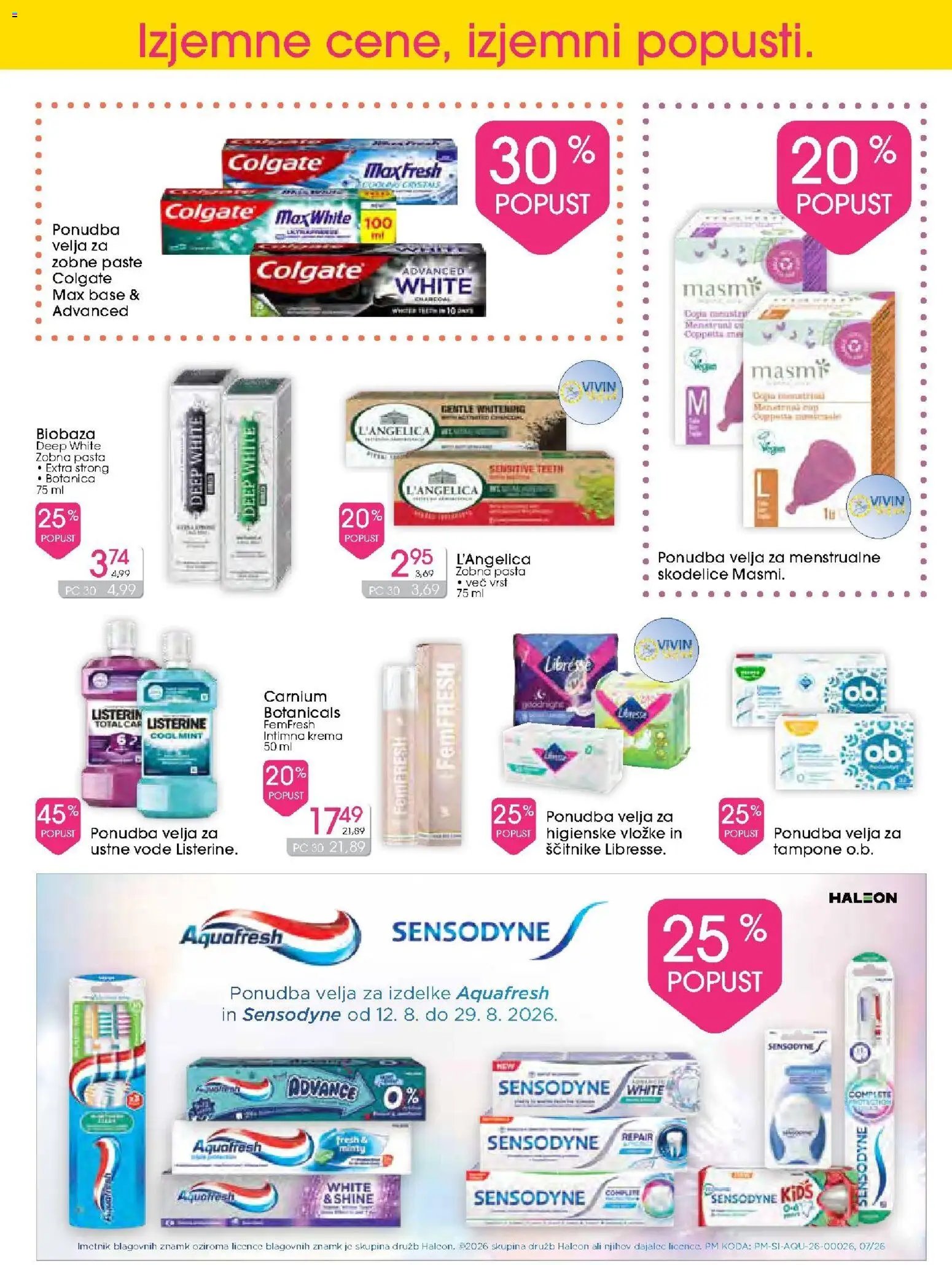 Tuš drogerija katalog