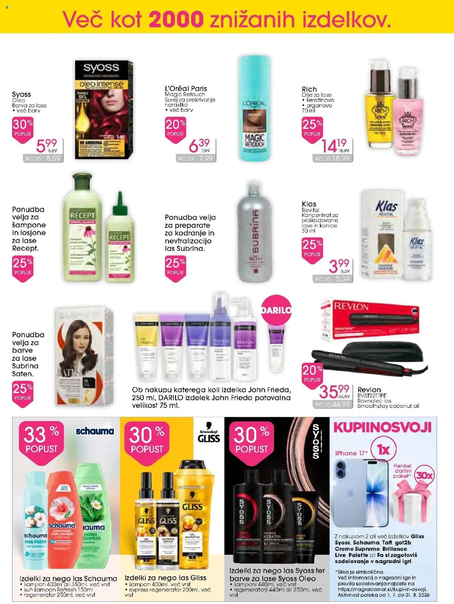 Tuš drogerija katalog