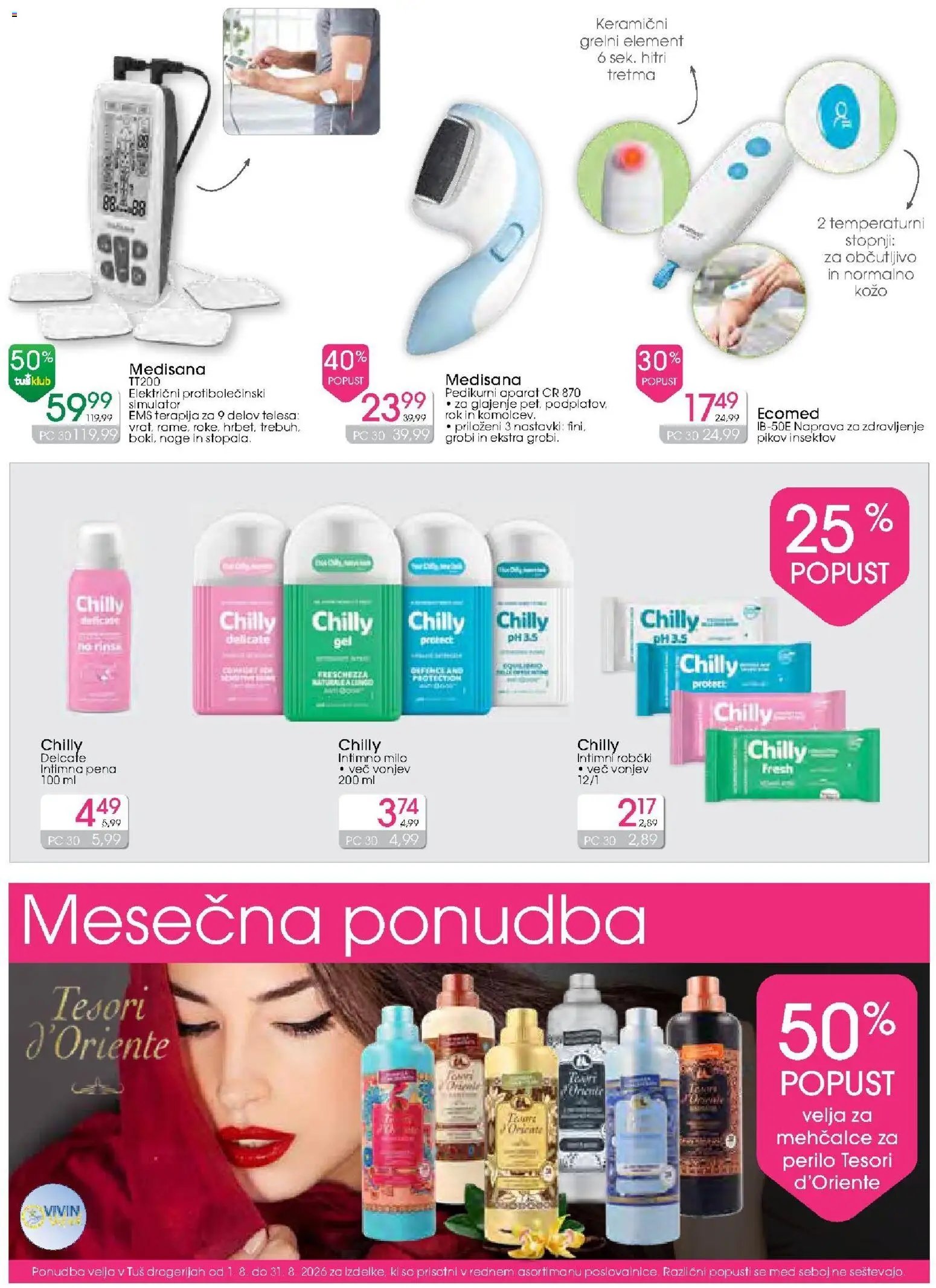 Tuš drogerija katalog