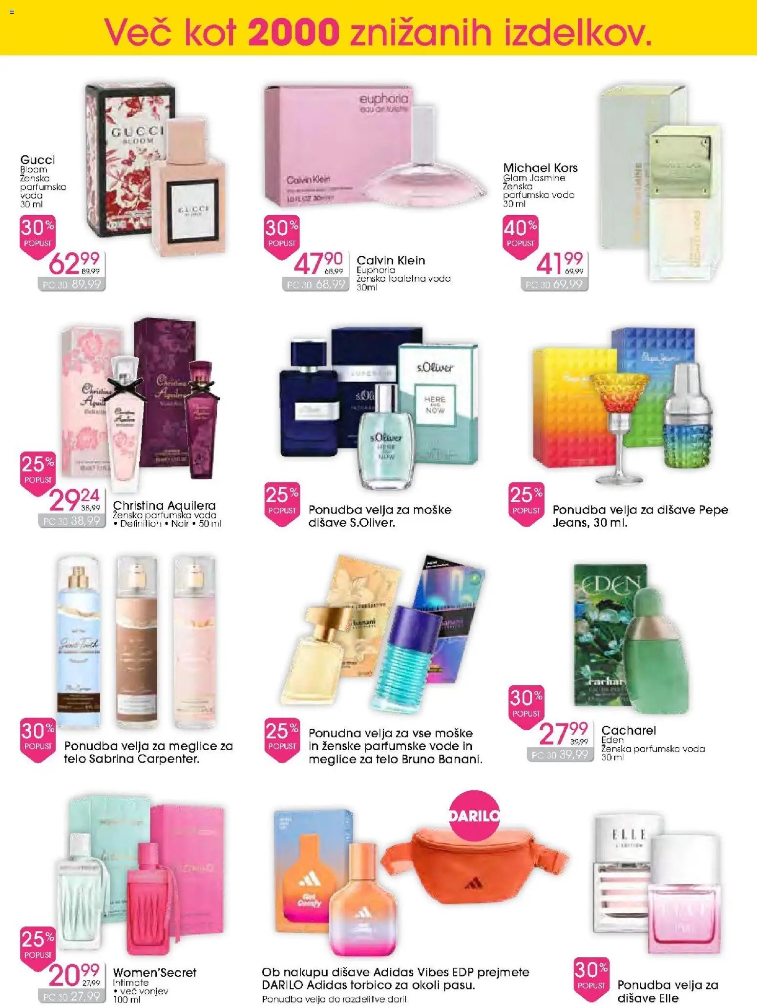 Tuš drogerija katalog
