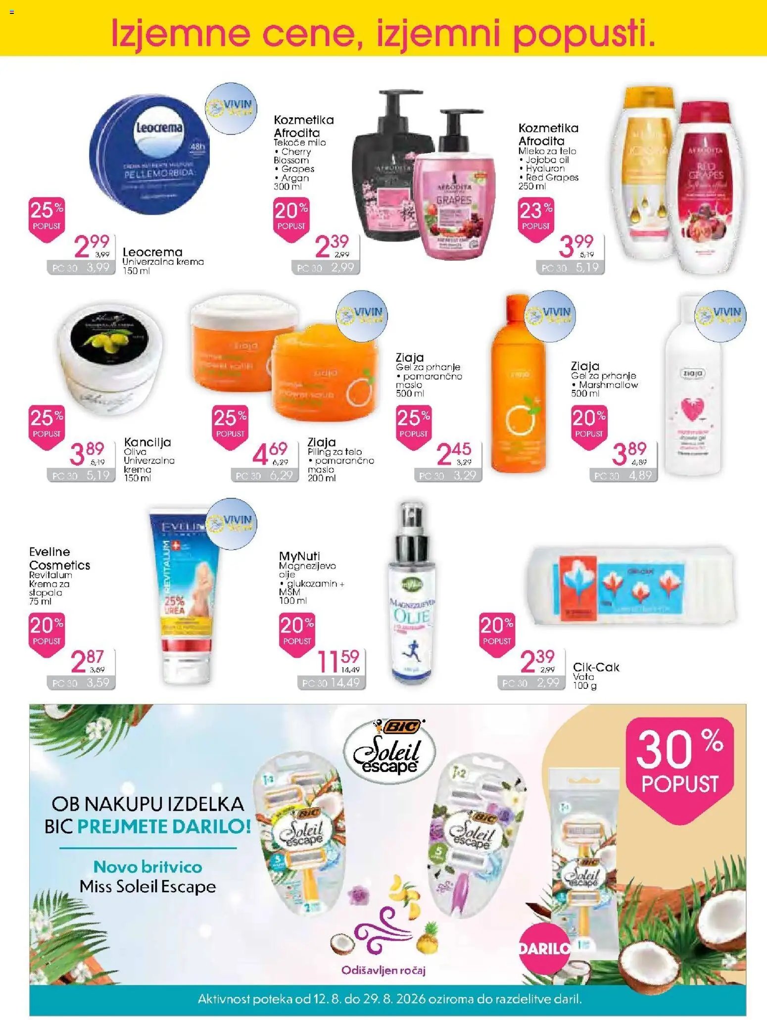 Tuš drogerija katalog