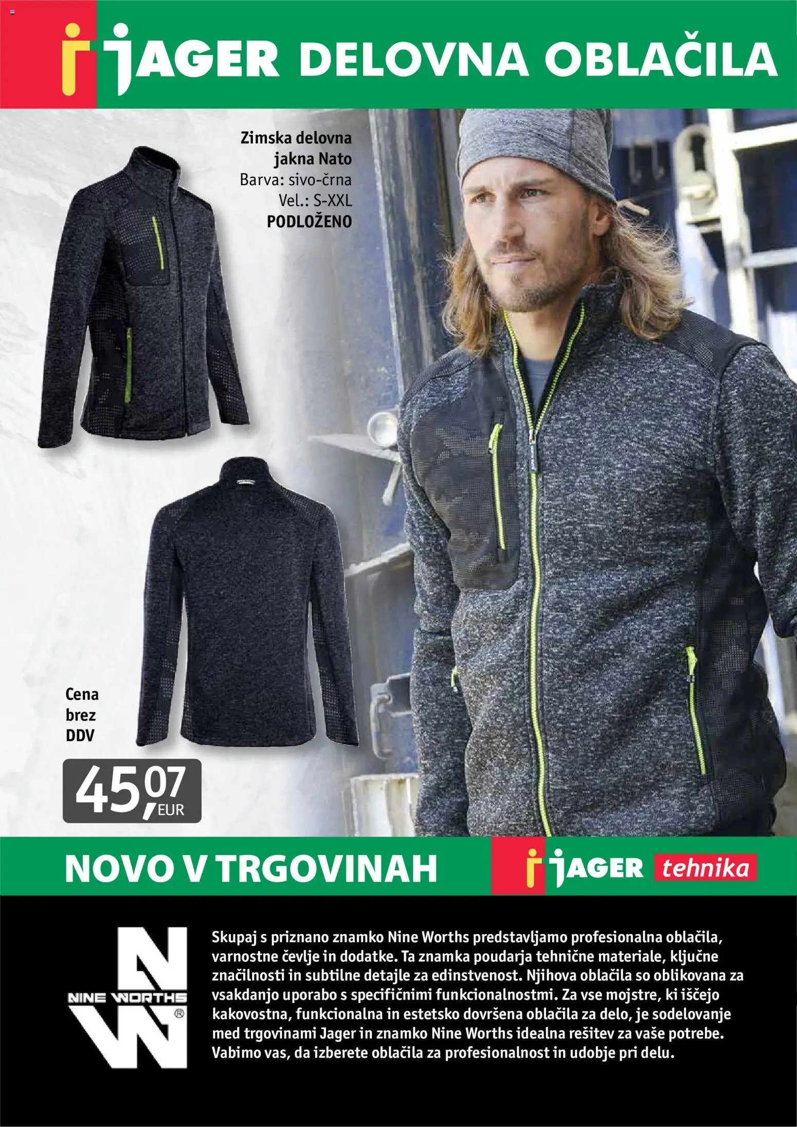 Jager - Katalog delovnih oblačil