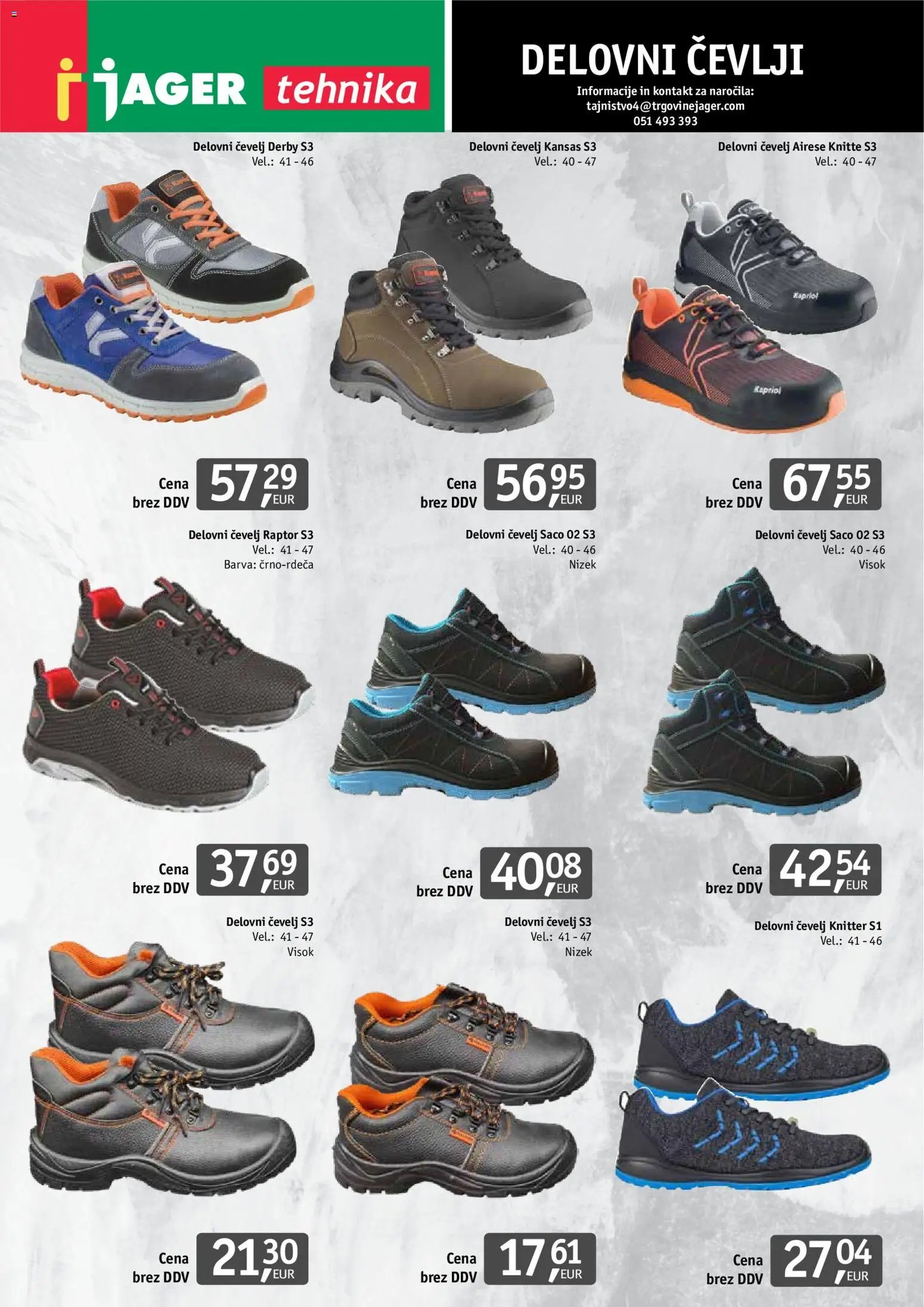Jager - Katalog delovnih oblačil