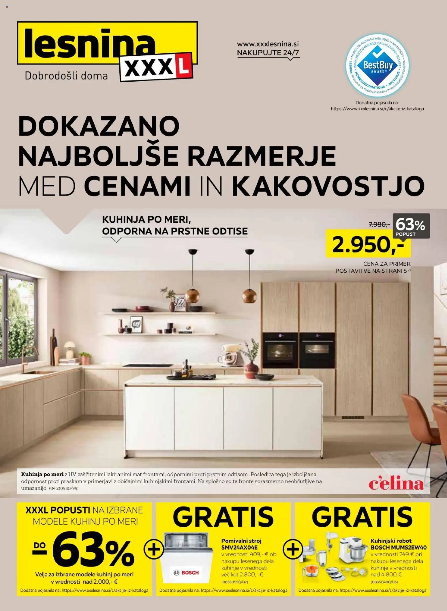 XXXL Lesnina katalog najboljše razmerje med cenami
