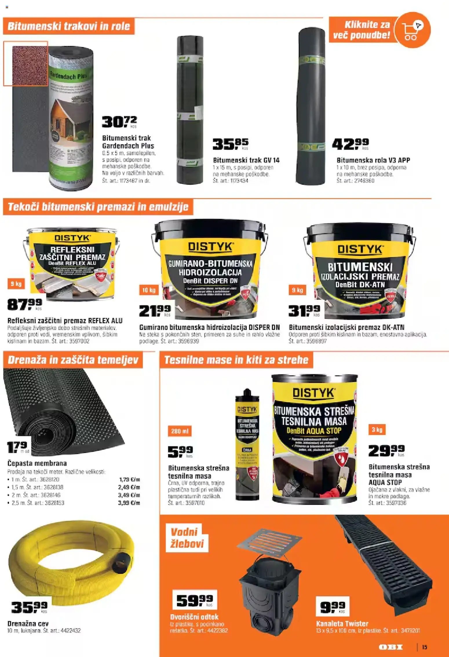 OBI katalog vse za gradnjo