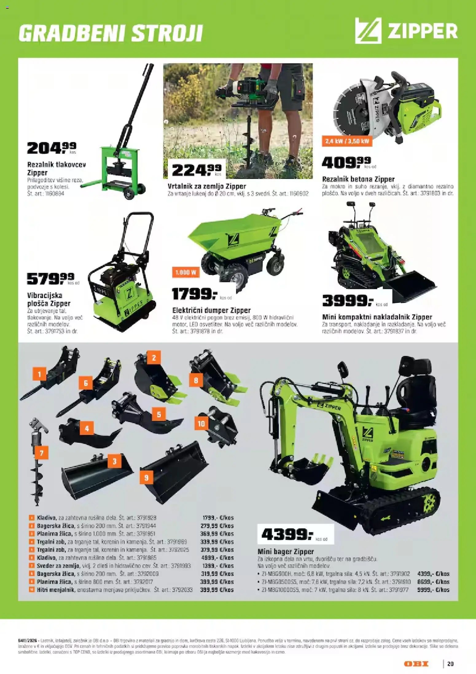 OBI katalog vse za gradnjo
