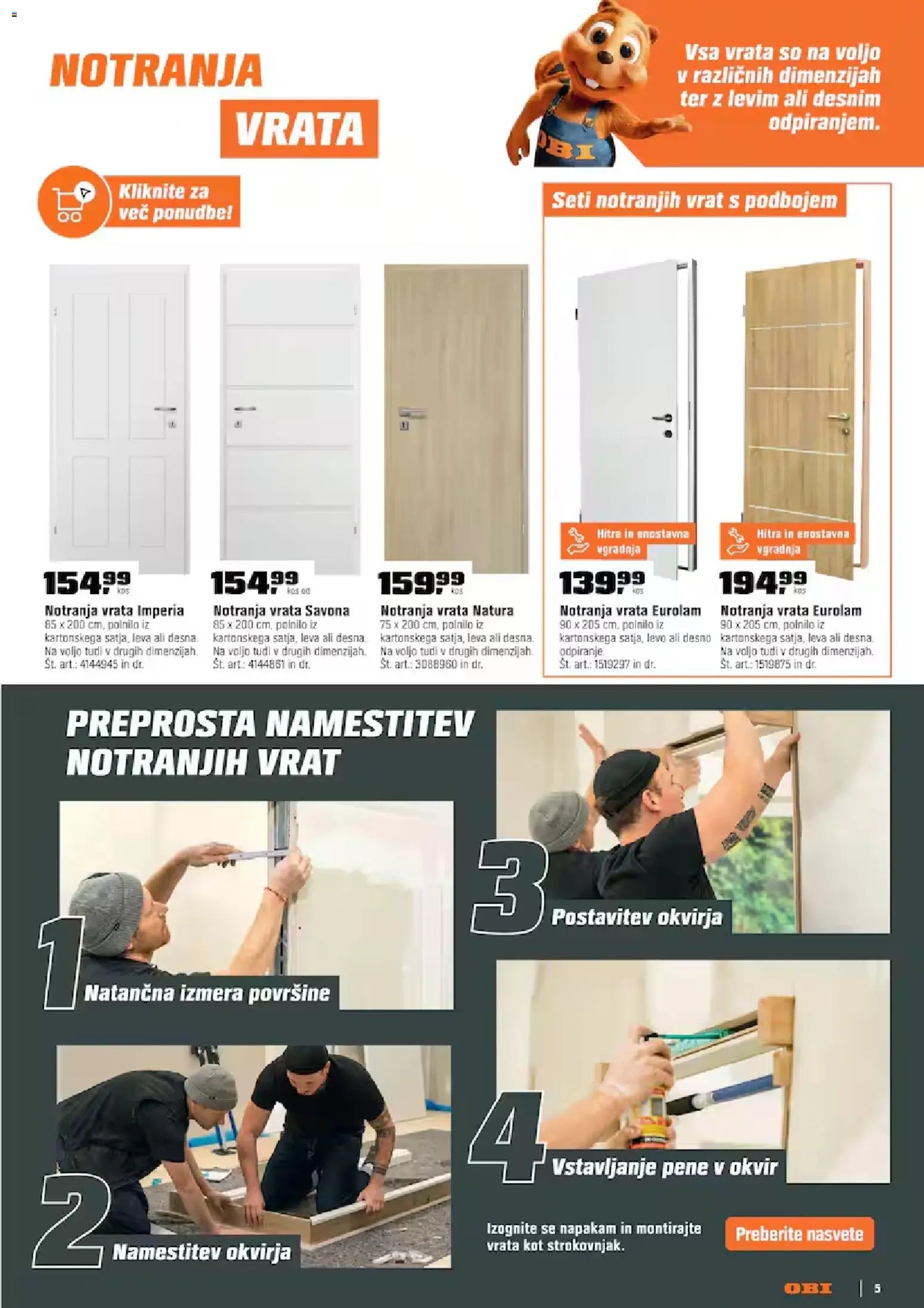 OBI katalog vse za gradnjo