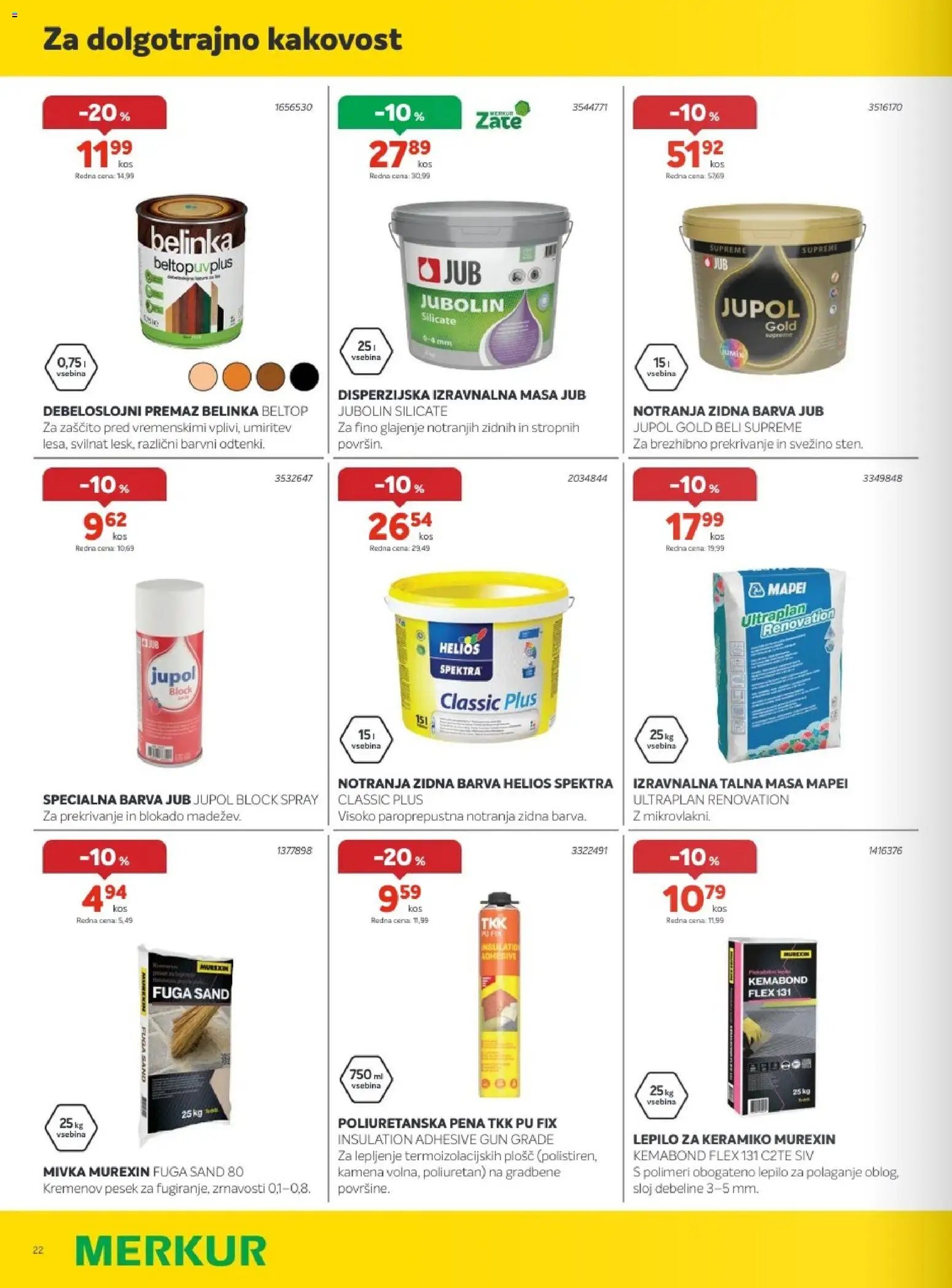 Merkur katalog