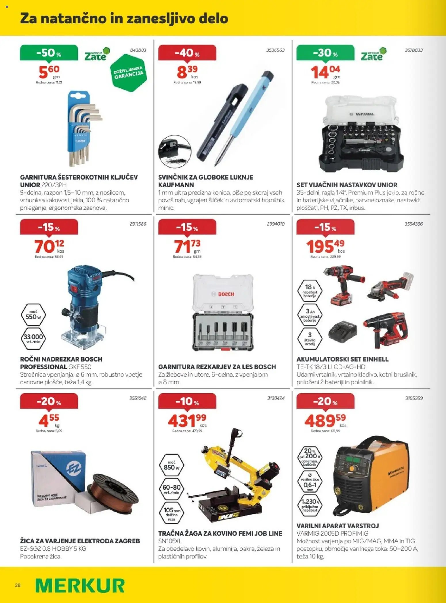 Merkur katalog