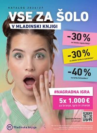 Mladinska Knjiga katalog vse za šolo