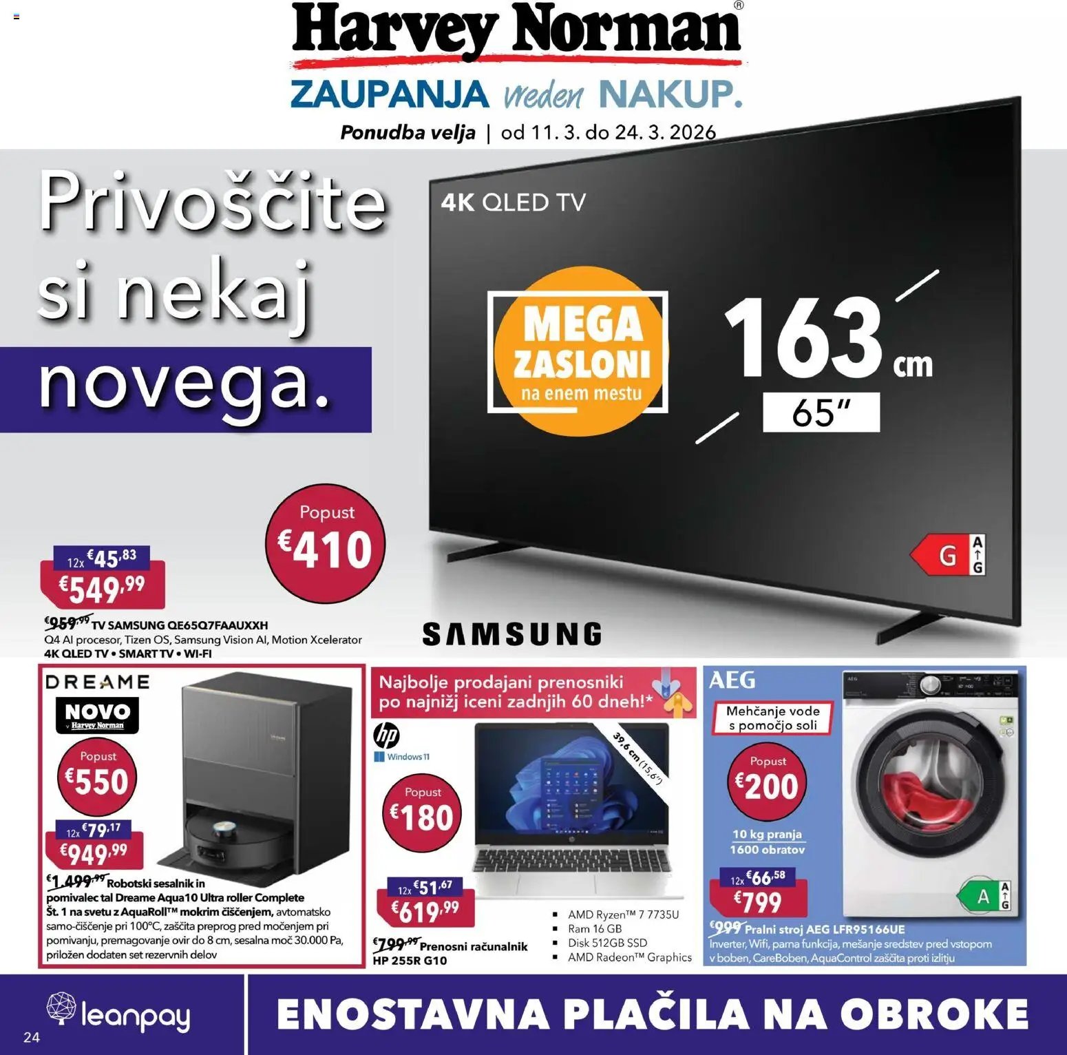 Harvey Norman katalog (2026-03-11 - 2026-03-24)
