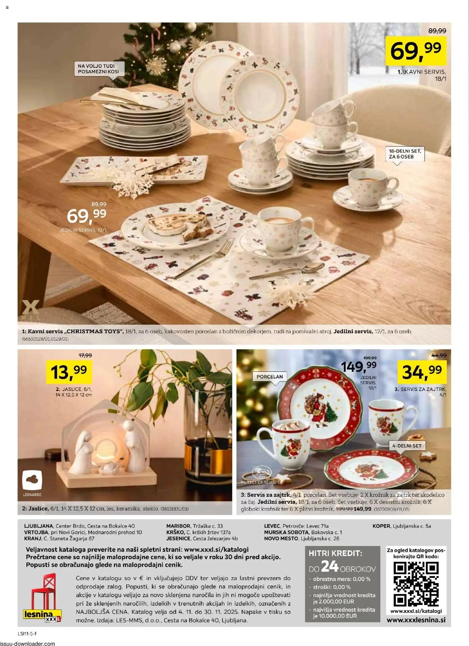 XXXL Lesnina katalog ustvarite čarobno vzdušje v vašem domu (2025-11-04 - 2025-11-30)