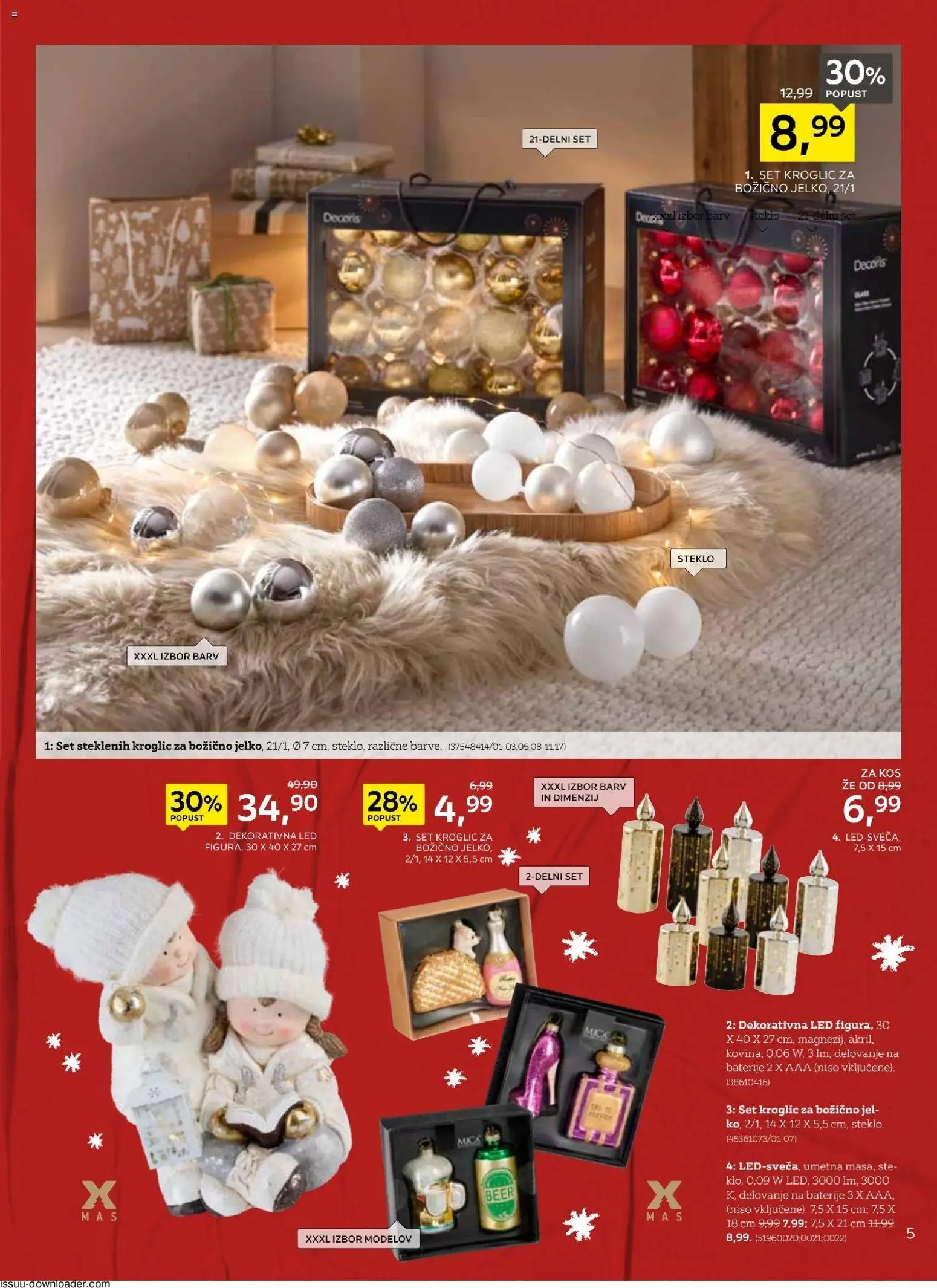 XXXL Lesnina katalog ustvarite čarobno vzdušje v vašem domu (2025-11-04 - 2025-11-30)