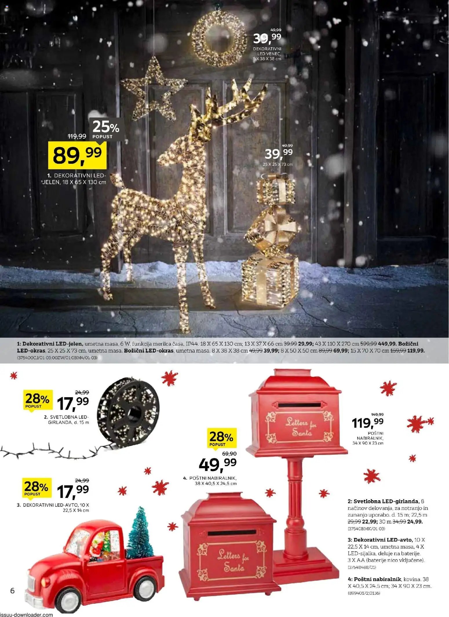 XXXL Lesnina katalog ustvarite čarobno vzdušje v vašem domu (2025-11-04 - 2025-11-30)