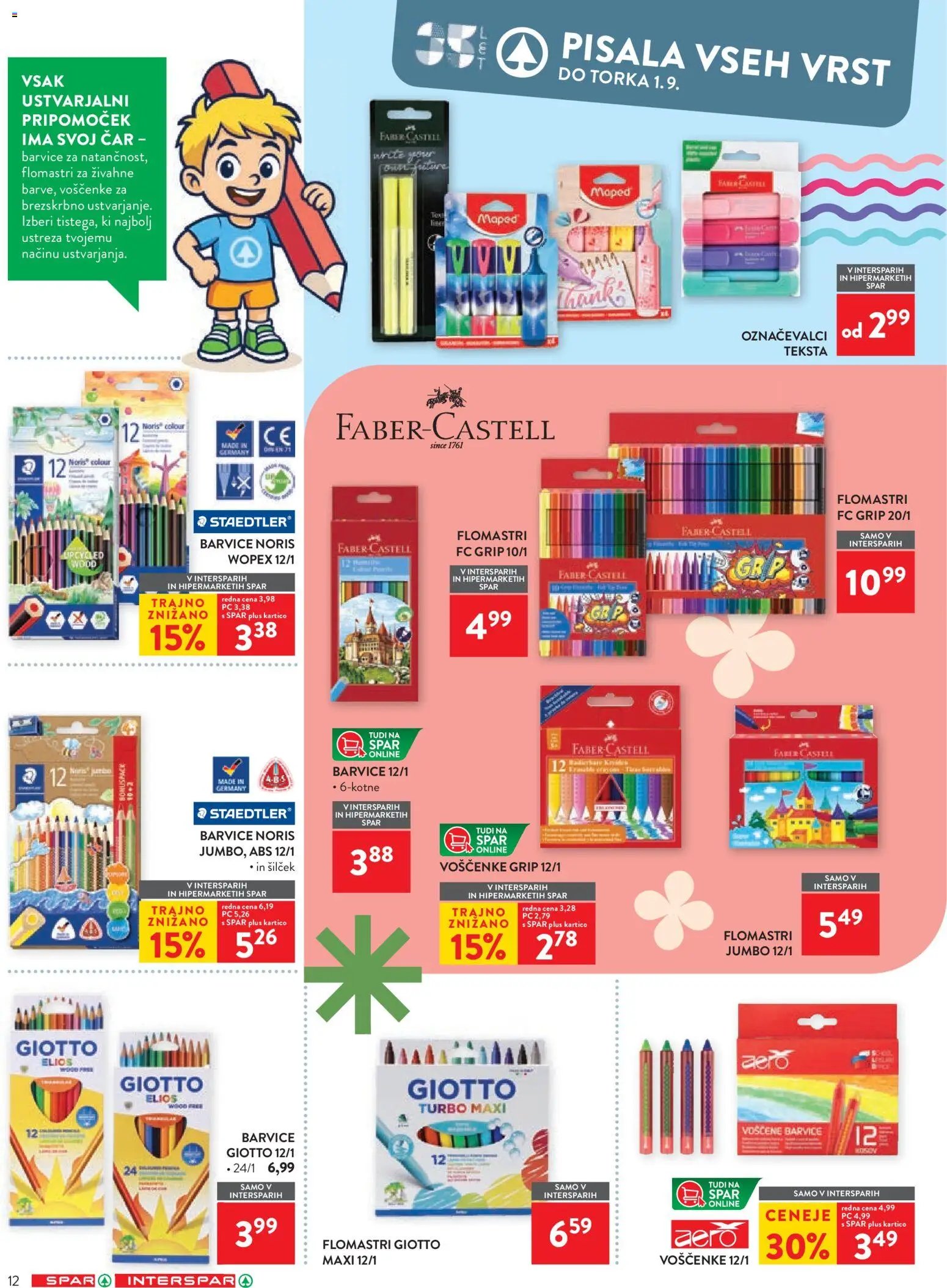 Spar katalog šola