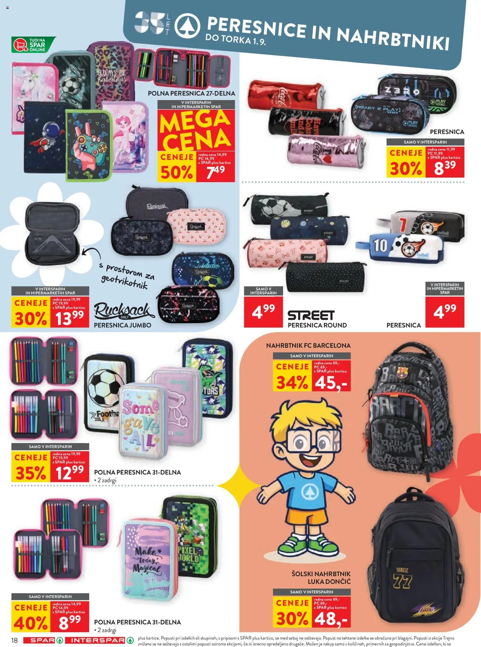 Spar katalog šola