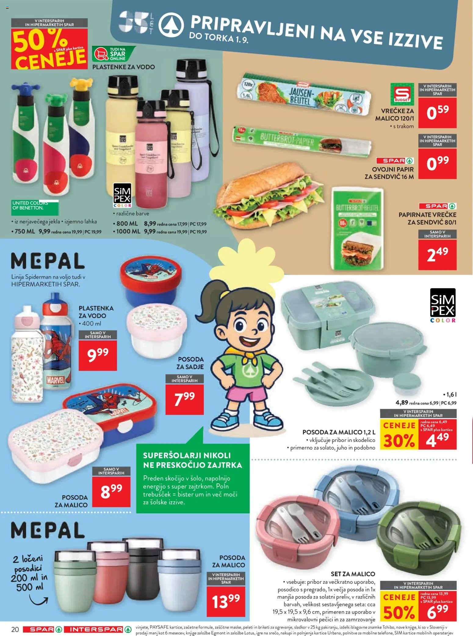 Spar katalog šola