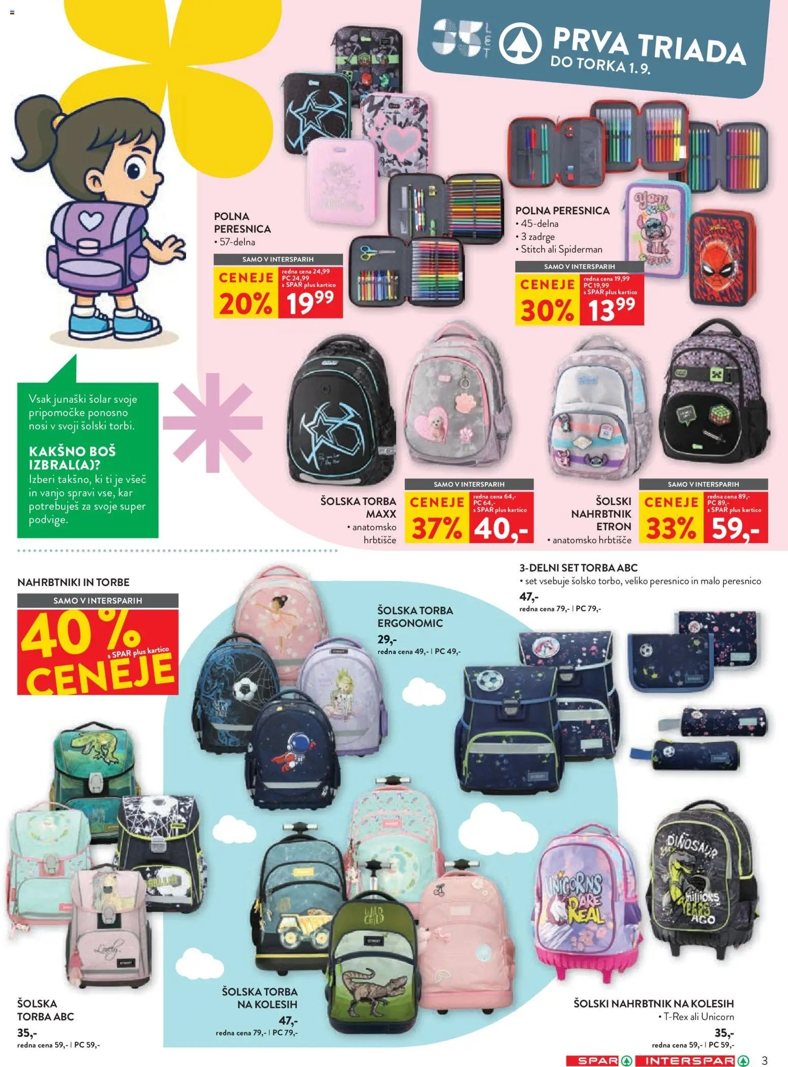 Spar katalog šola