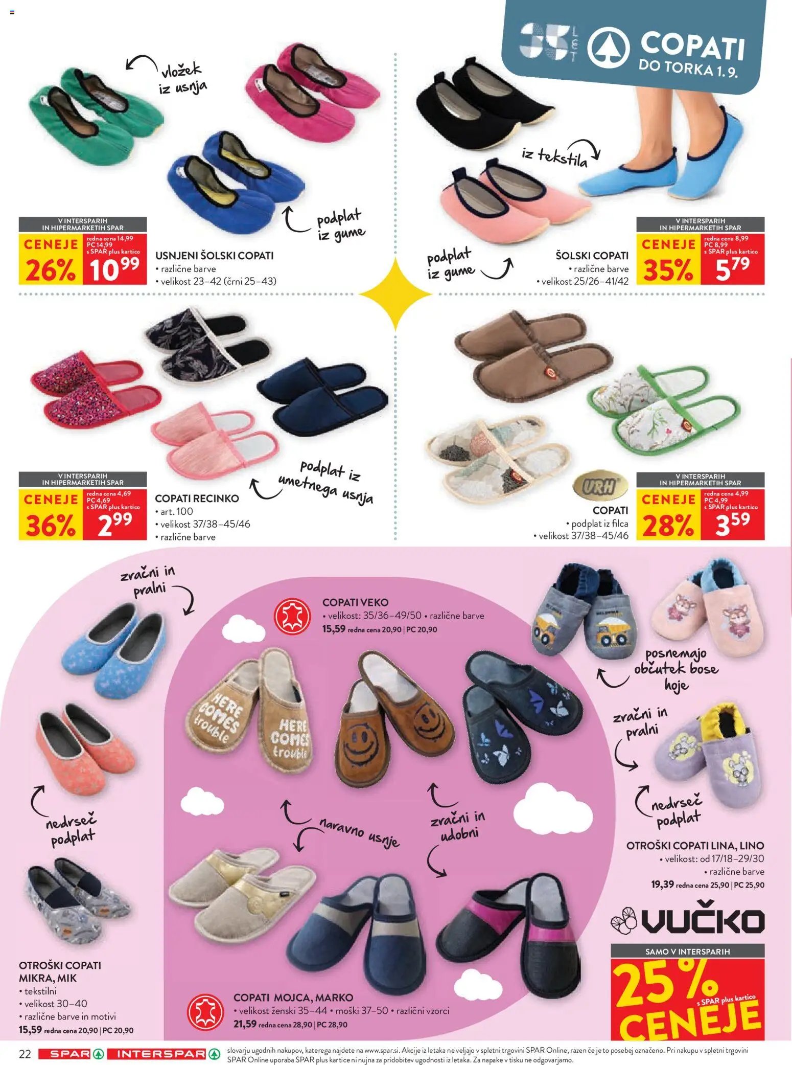 Spar katalog šola