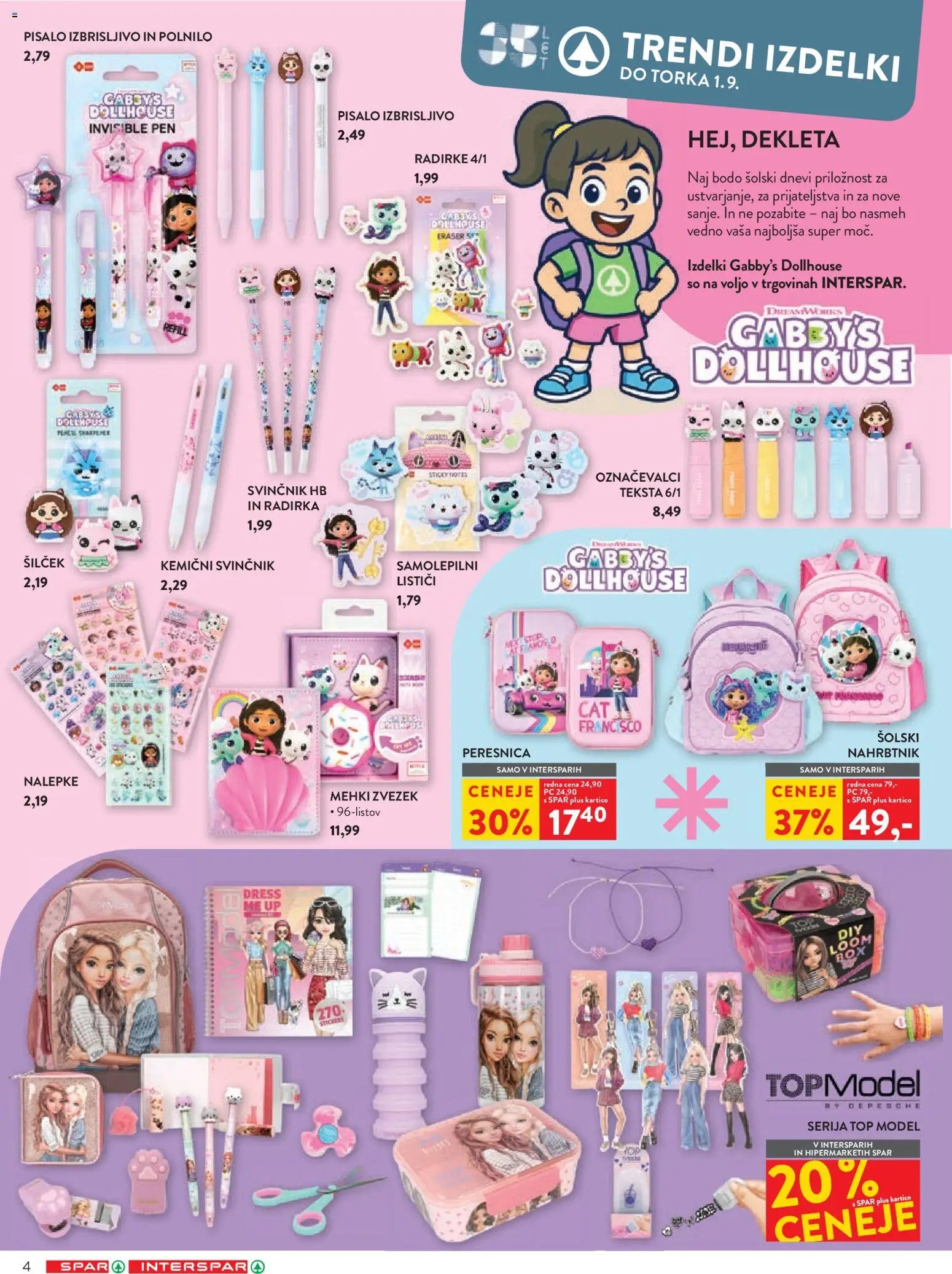 Spar katalog šola