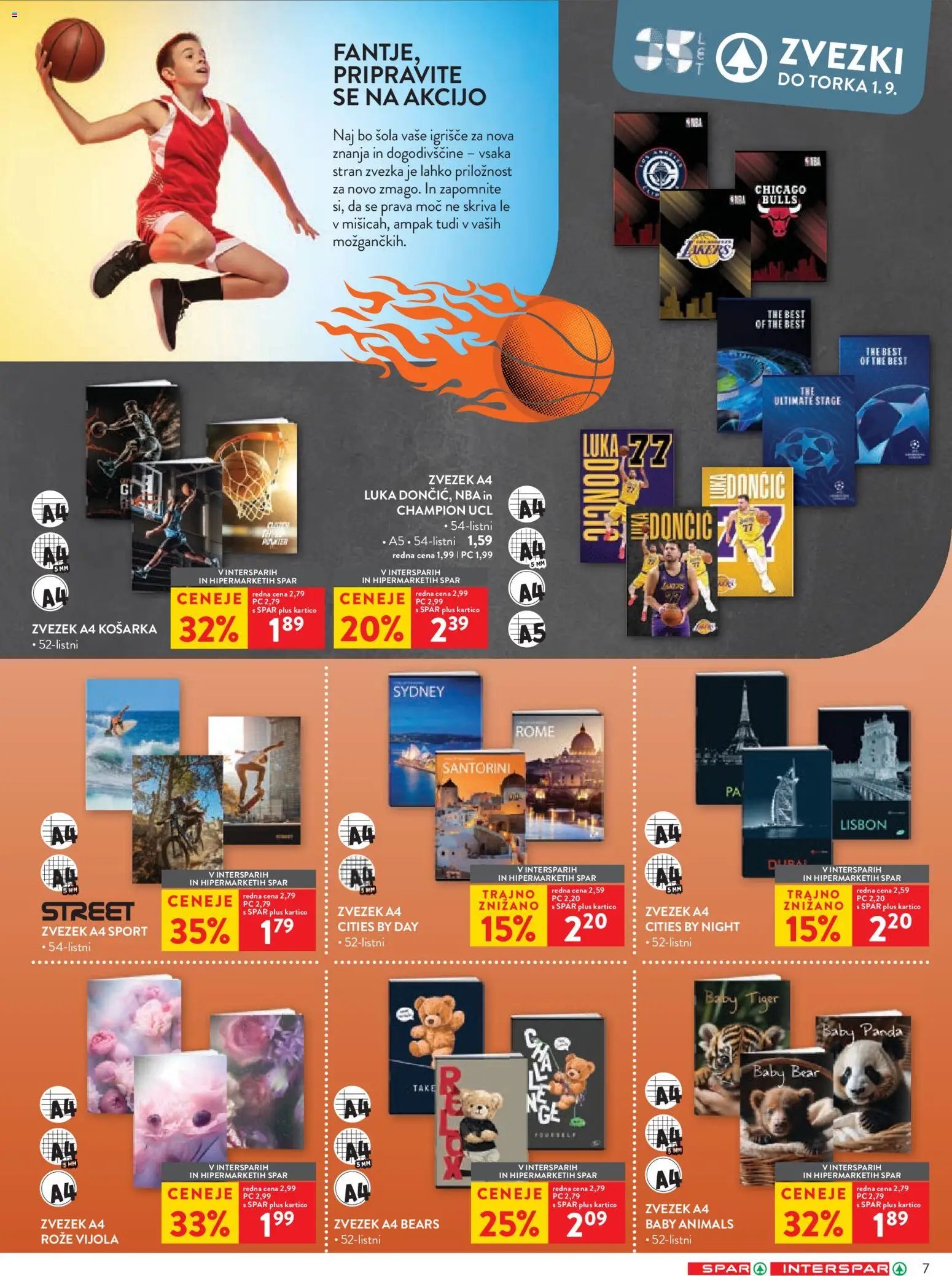 Spar katalog šola