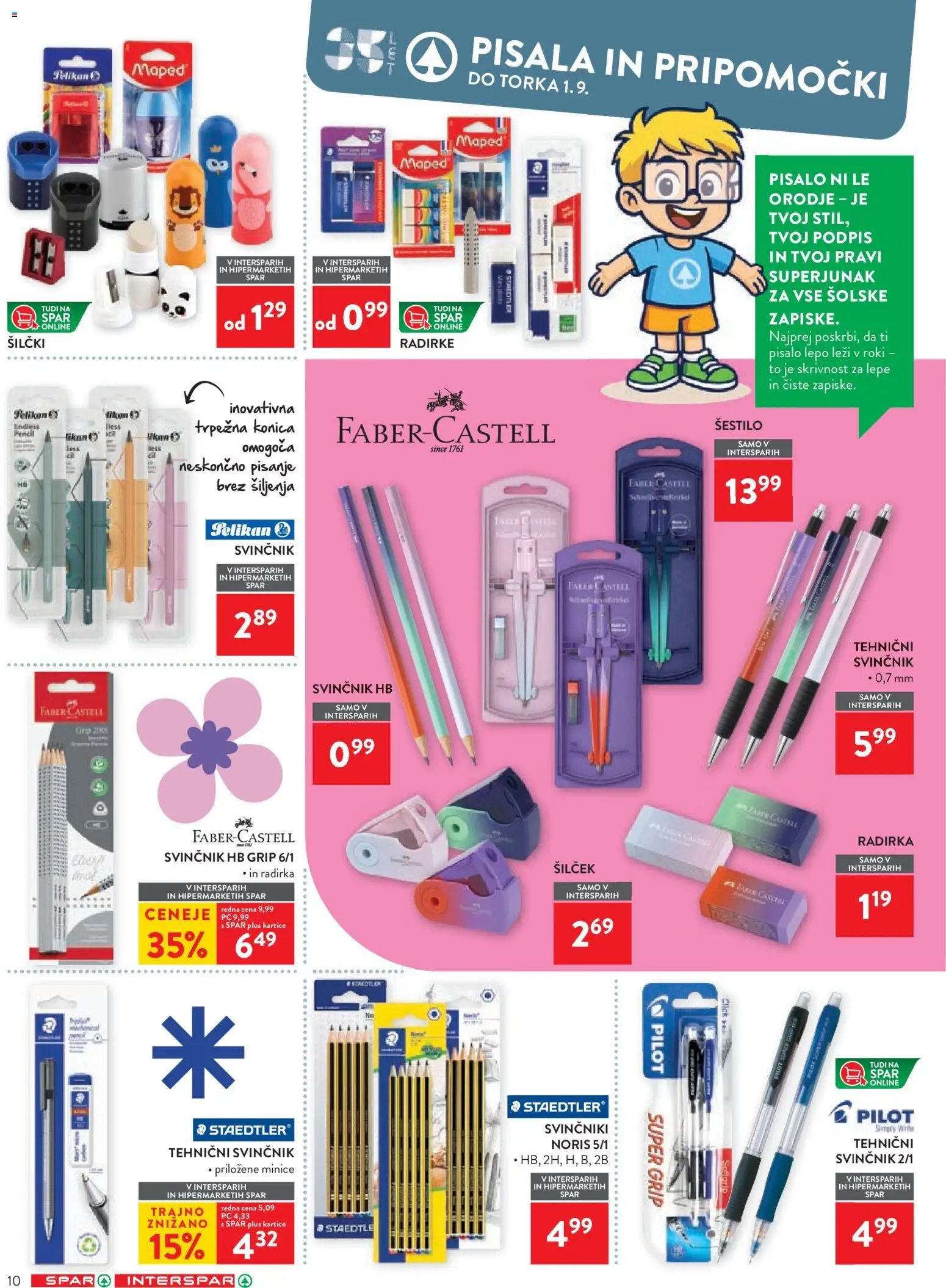 Spar katalog šola