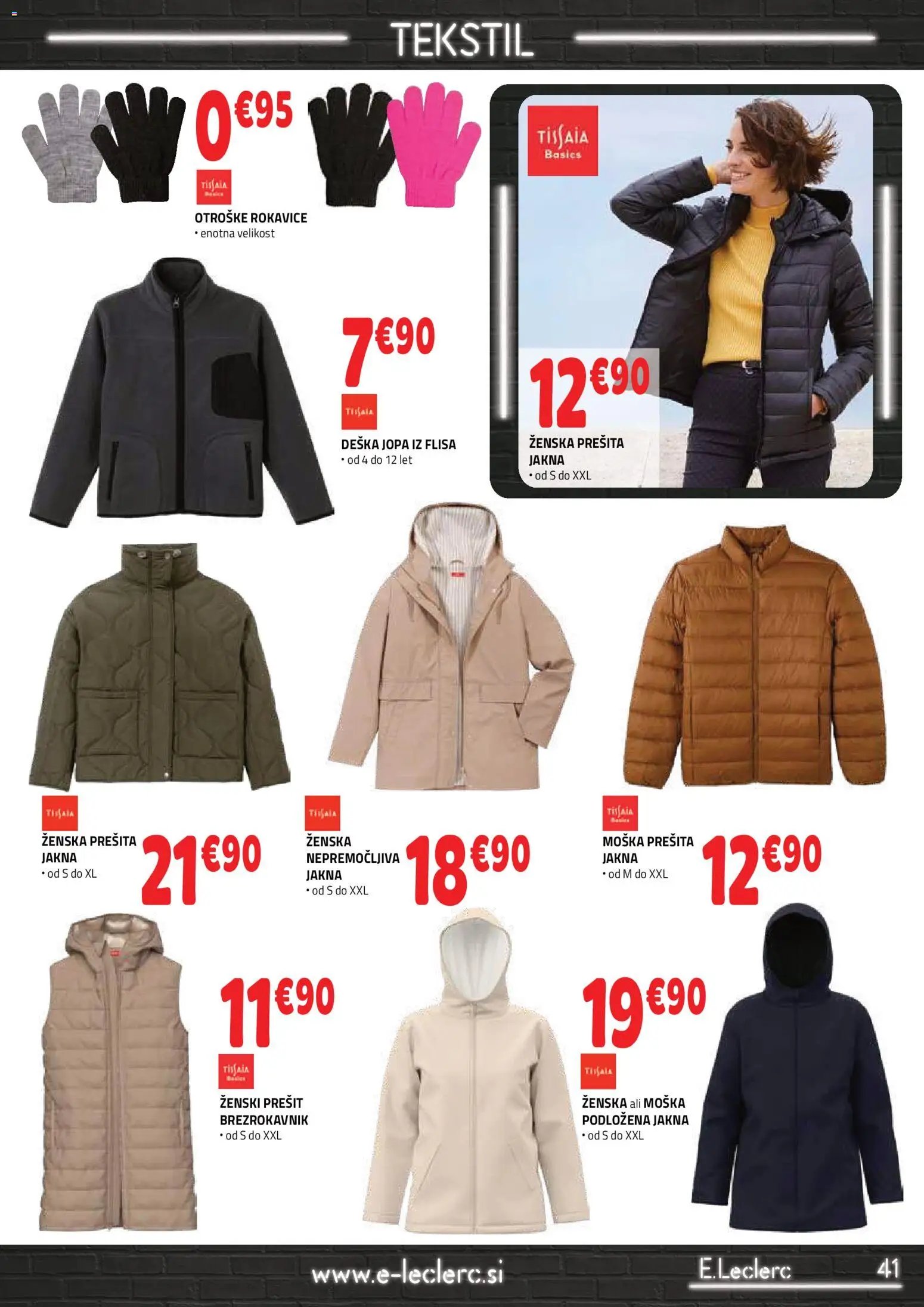 E.leclerc katalog tekstil
