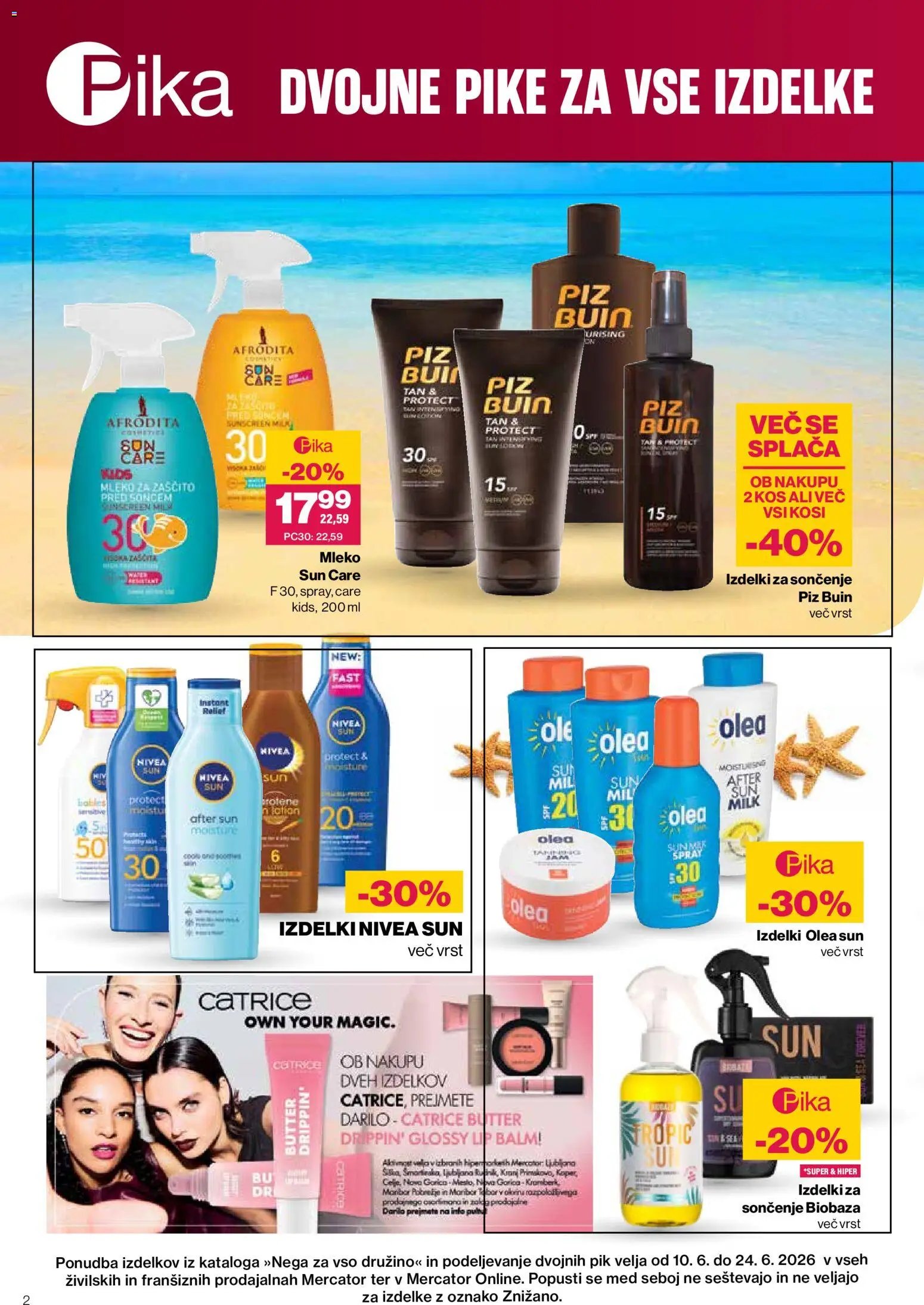 Mercator katalog Kozmetika